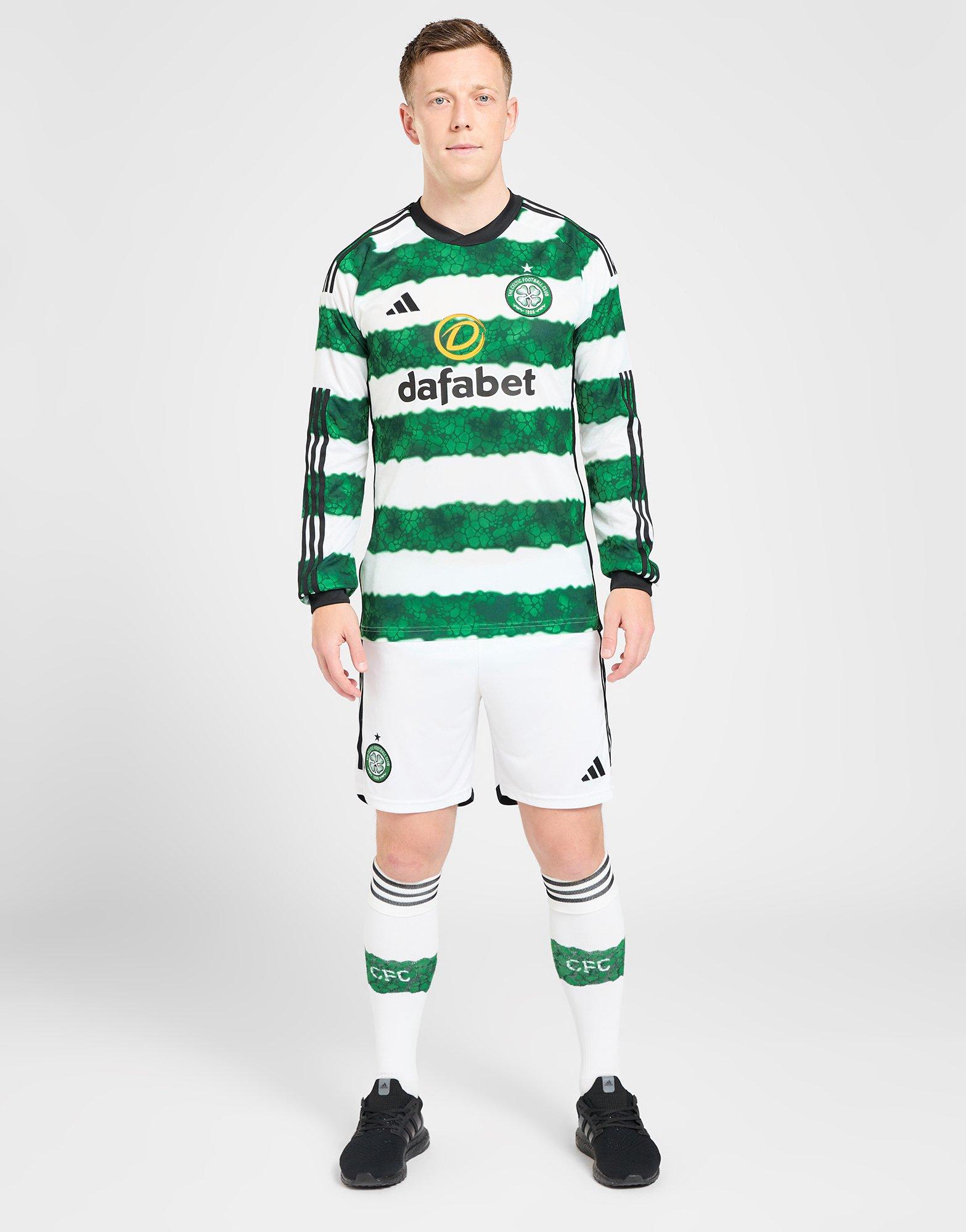 2022-2023 Celtic Long Sleeve Home Shirt [HA5446] - Uksoccershop