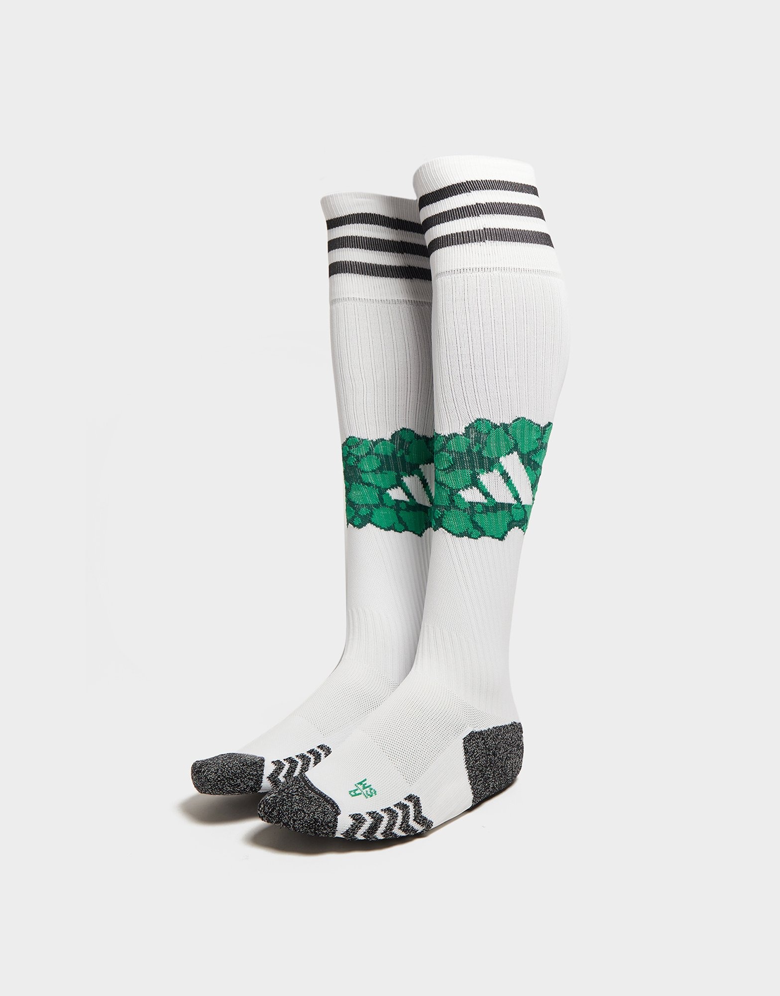 White adidas Celtic FC 2023/24 Home Socks Junior JD Sports UK