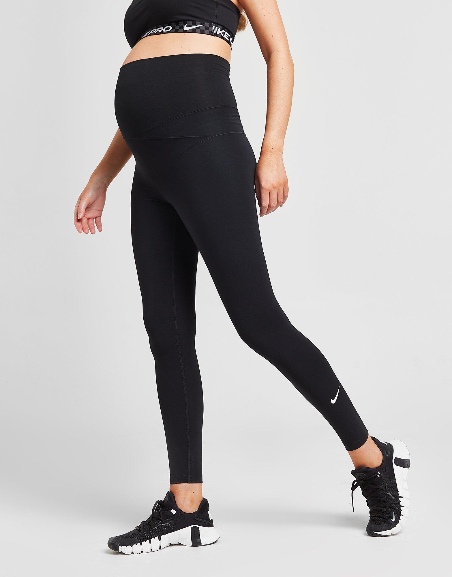 Black Nike One Maternity Leggings