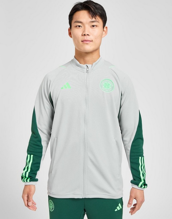 Grey adidas Celtic FC Track Jacket