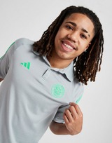 adidas Celtic FC Cotton Polo Shirt Junior