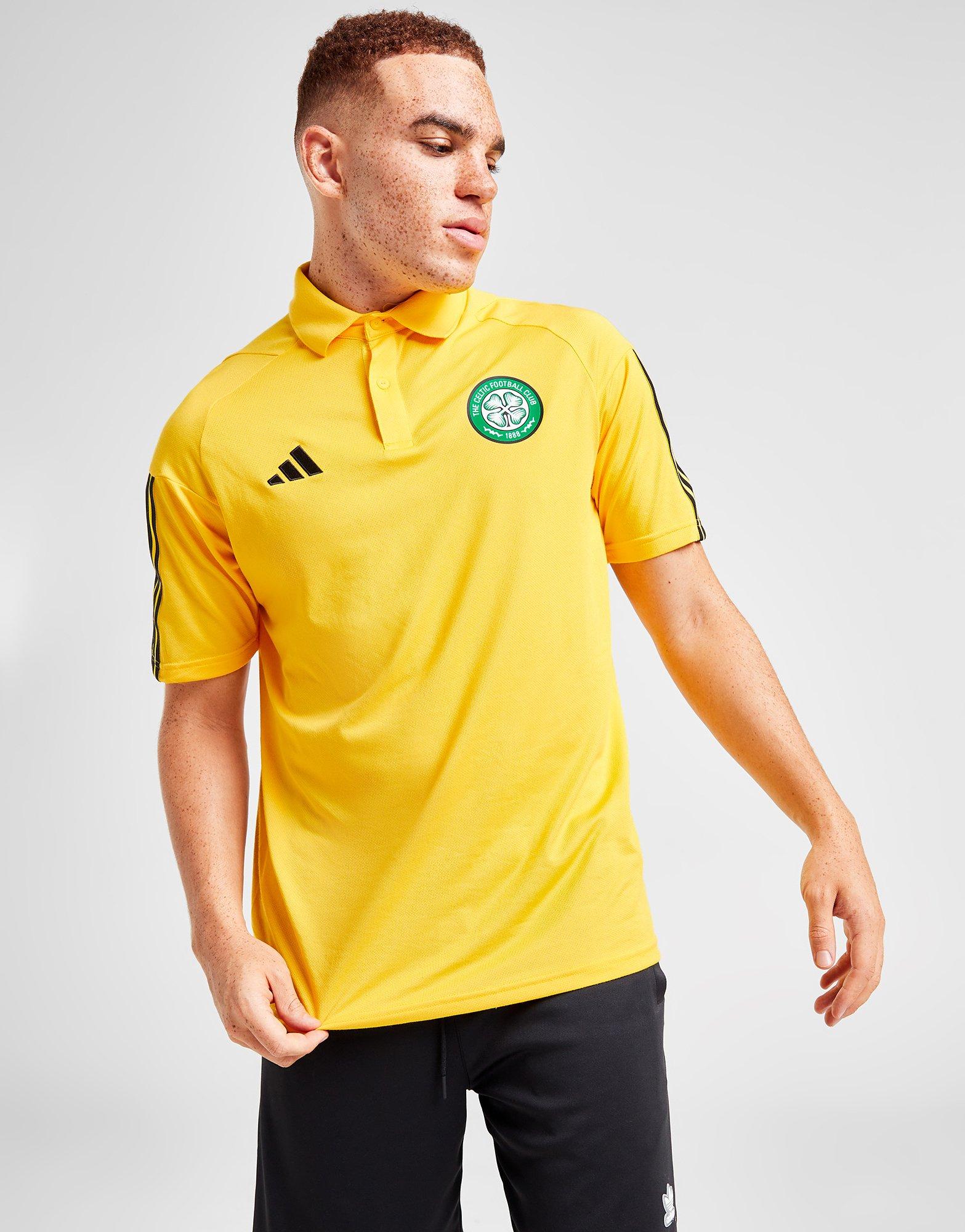 Adidas on sale yellow polo