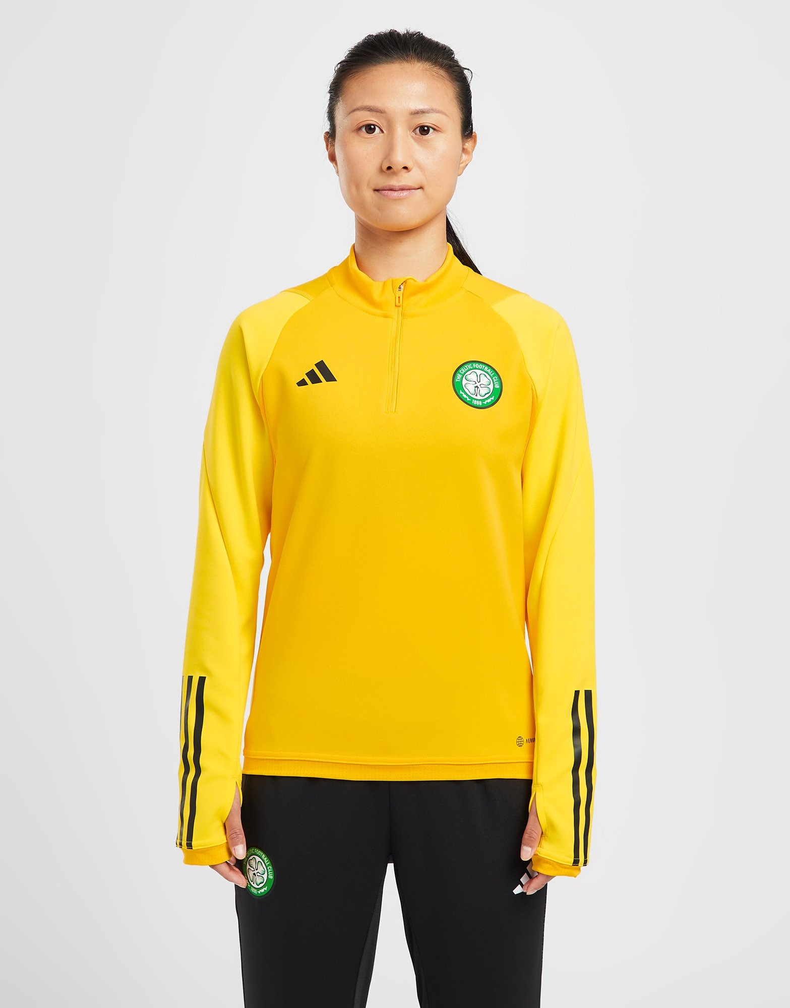 Yellow adidas Celtic Fc Training Top Women's JD Sports