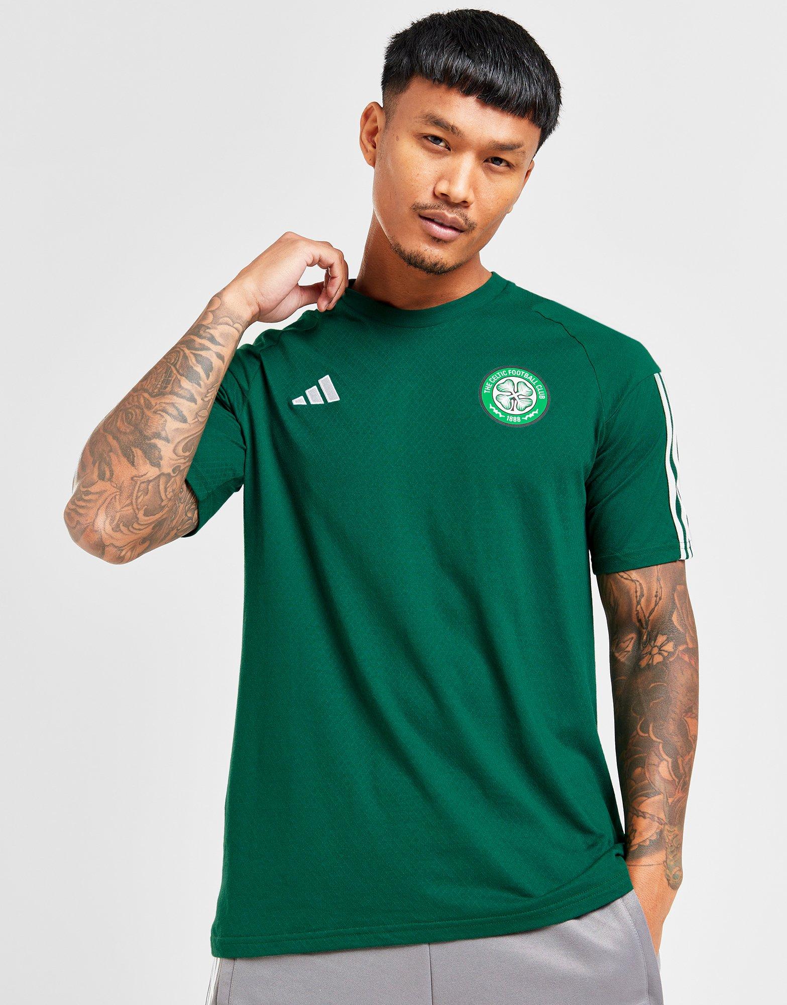 Green adidas Celtic FC Cotton T-Shirt