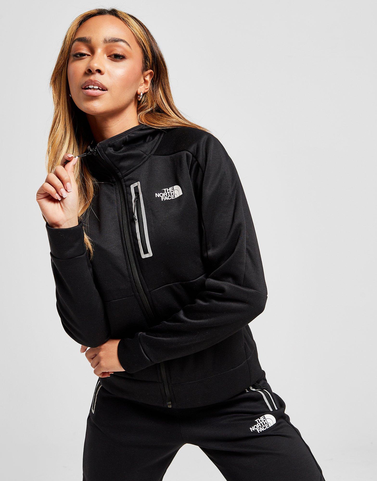 North face zip store hoodie women's