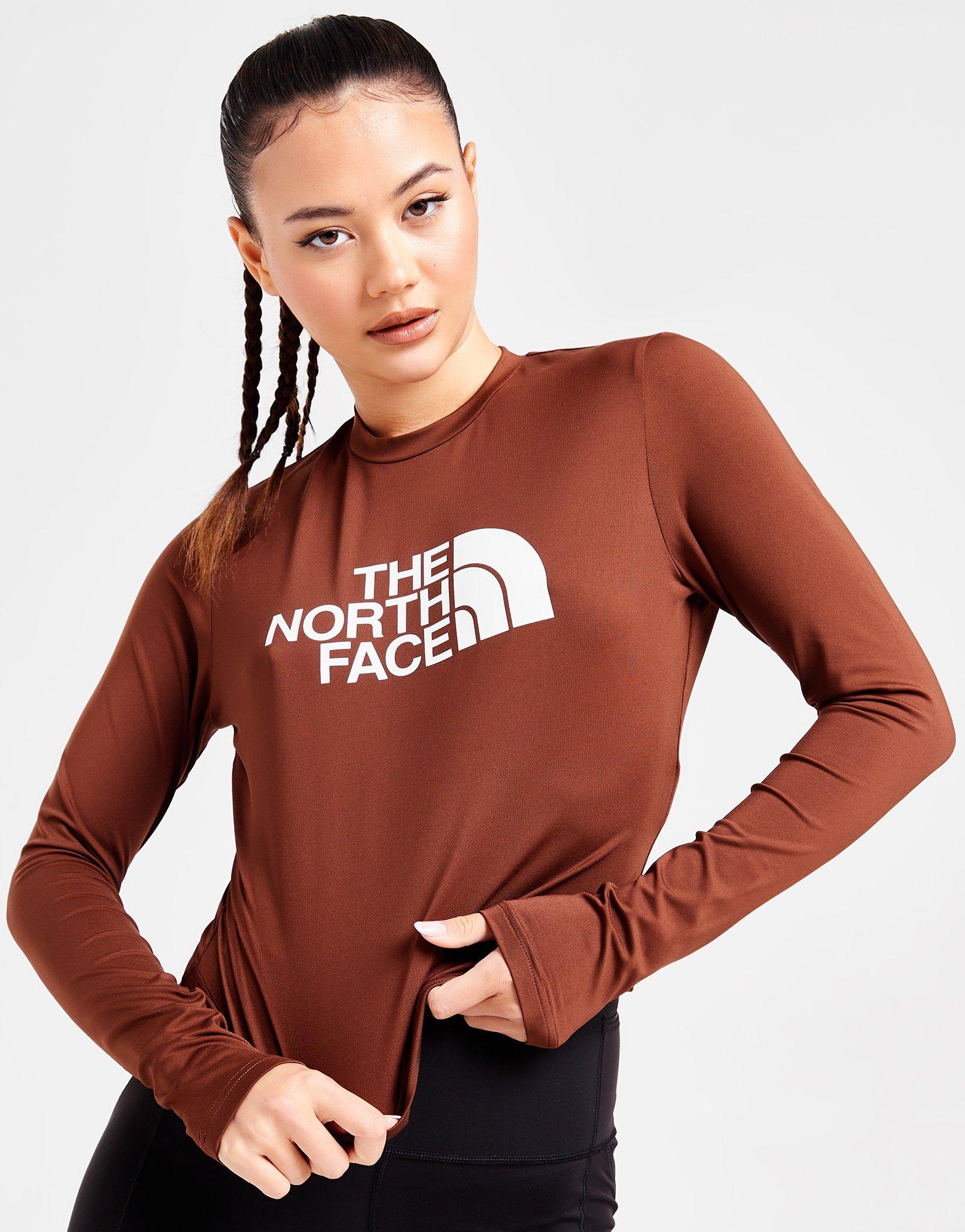 The north face hot sale long sleeve top