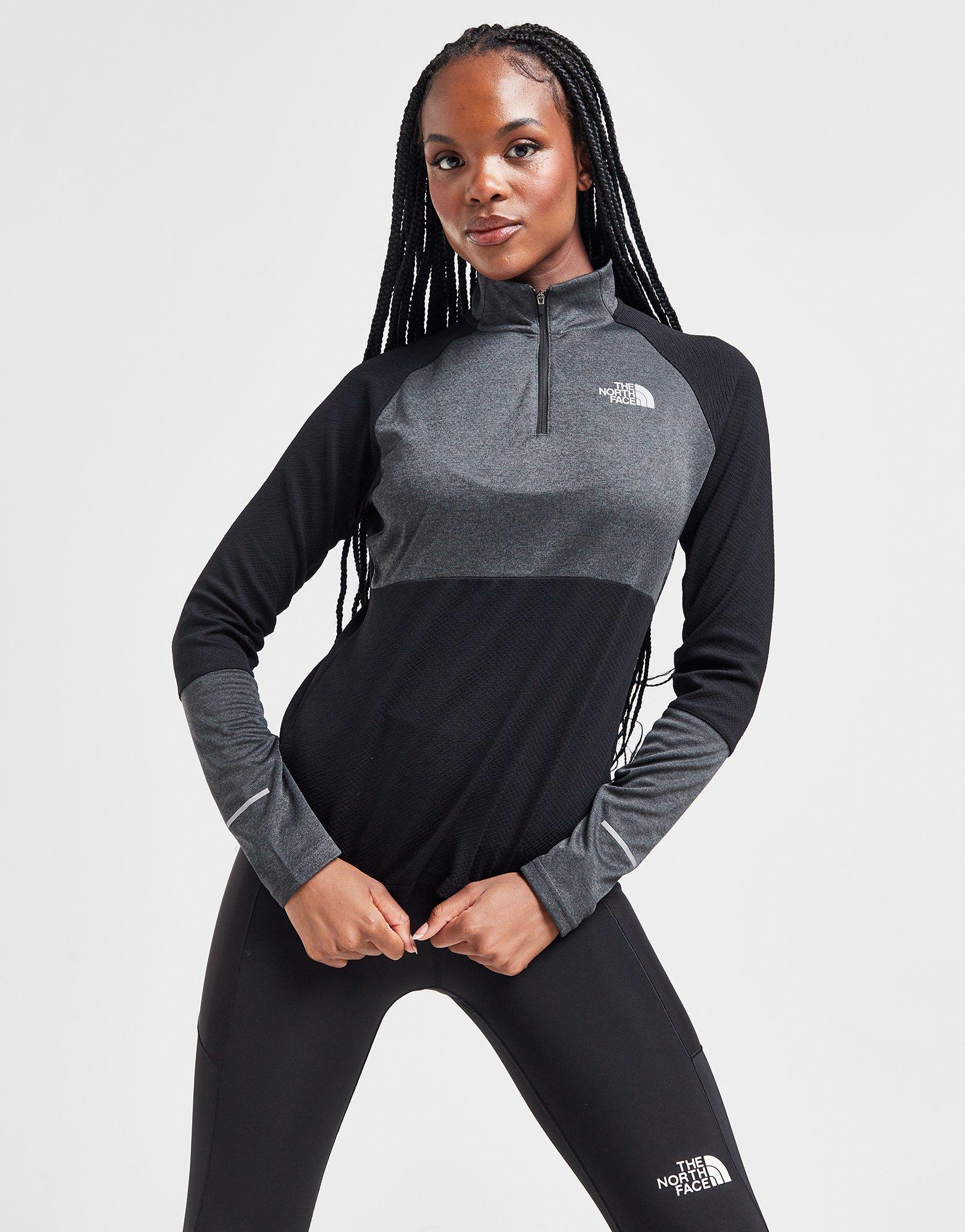 Black The North Face Run 1/4 Zip Top | JD Sports UK