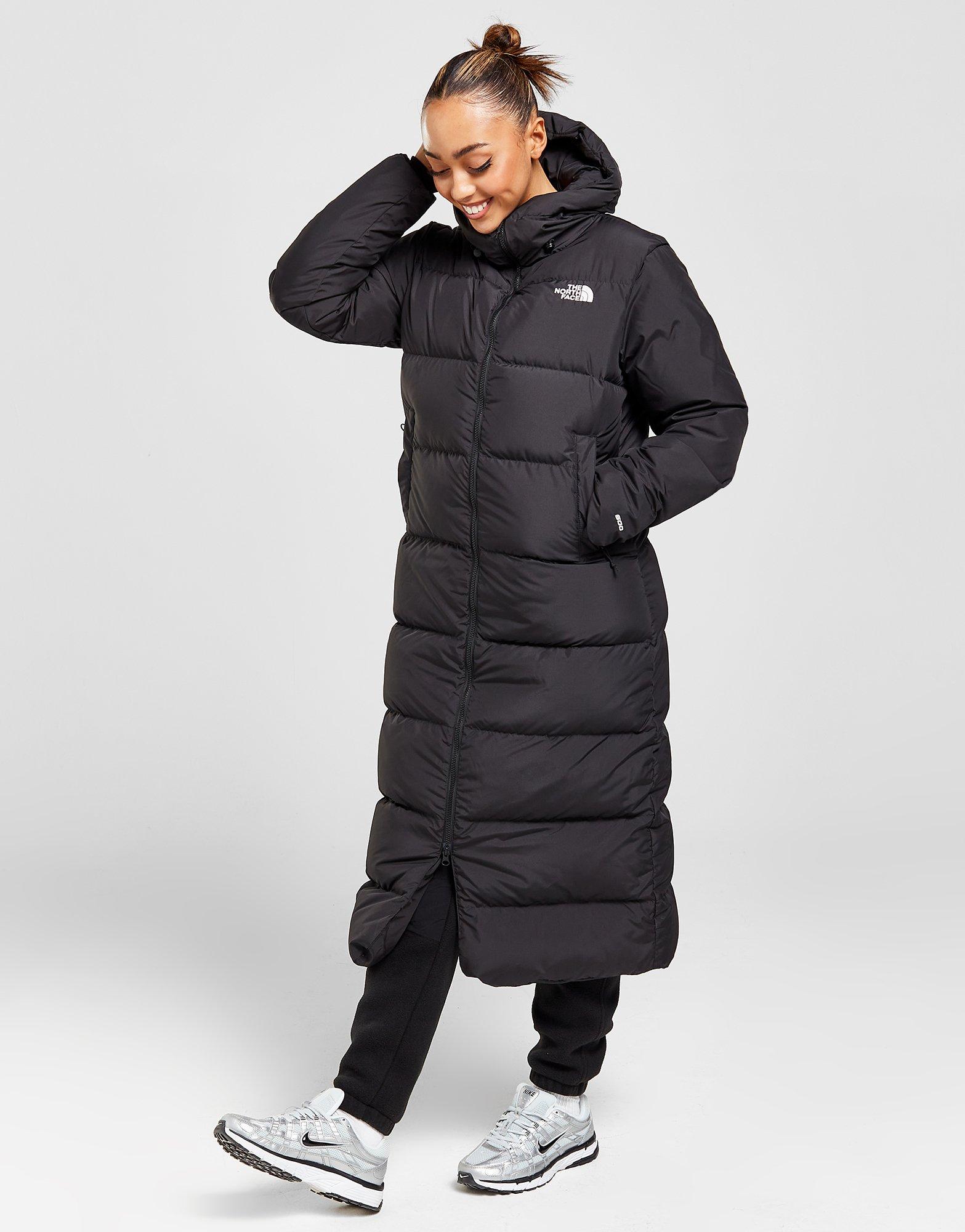 North face longline puffer cheap jacket