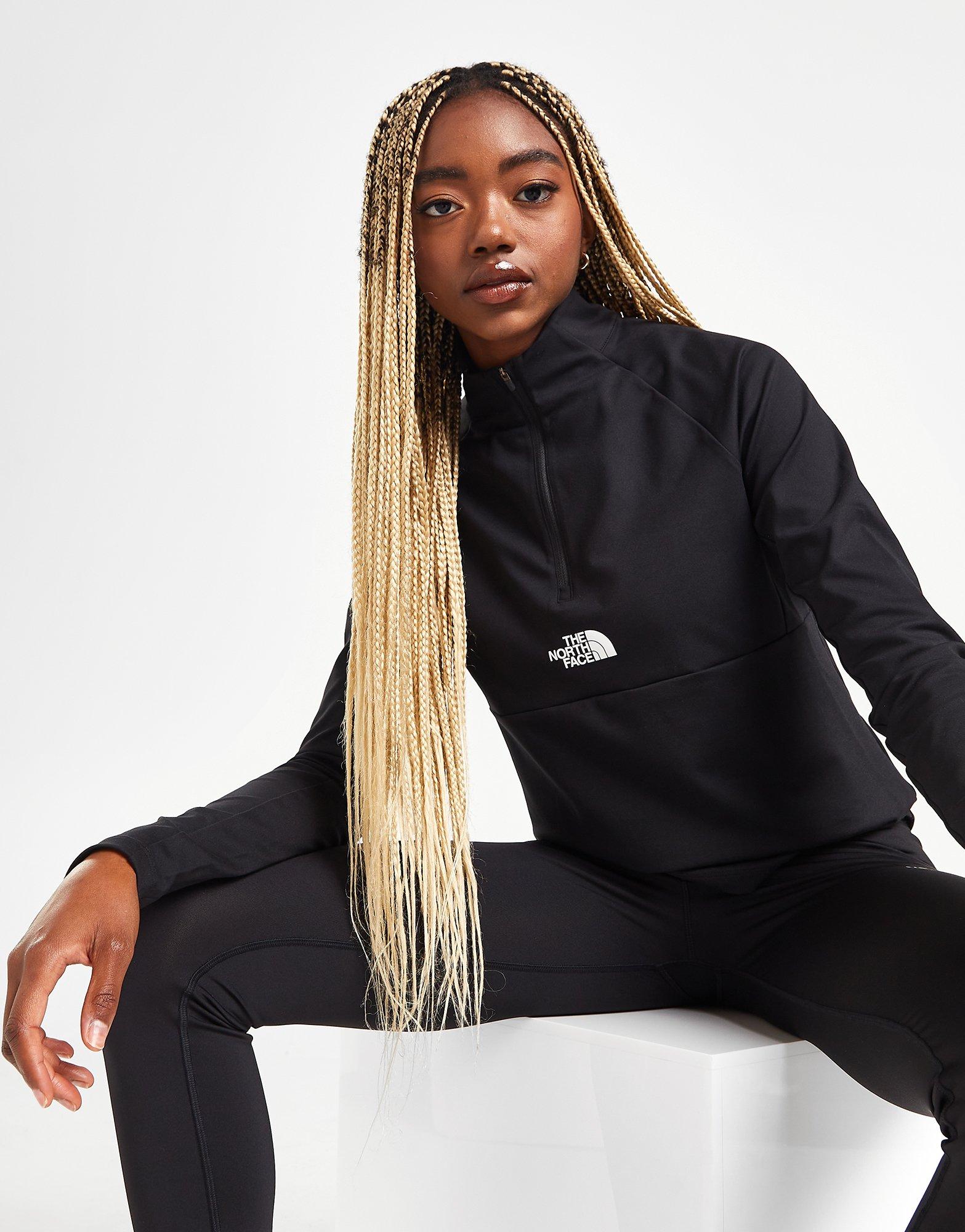 Black The North Face Warm 1/4 Zip Top - JD Sports