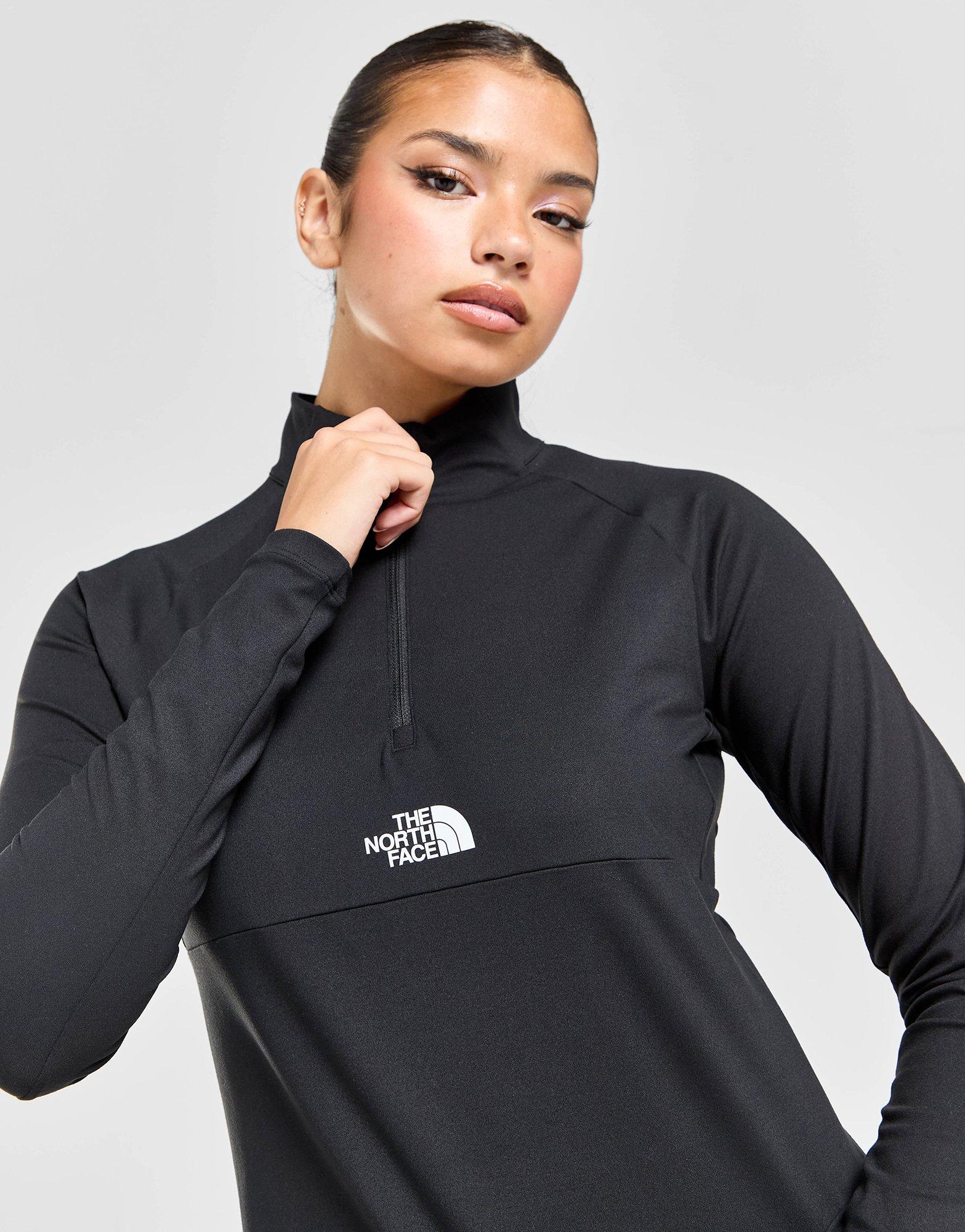 Black The North Face Warm 1/4 Zip Top - JD Sports