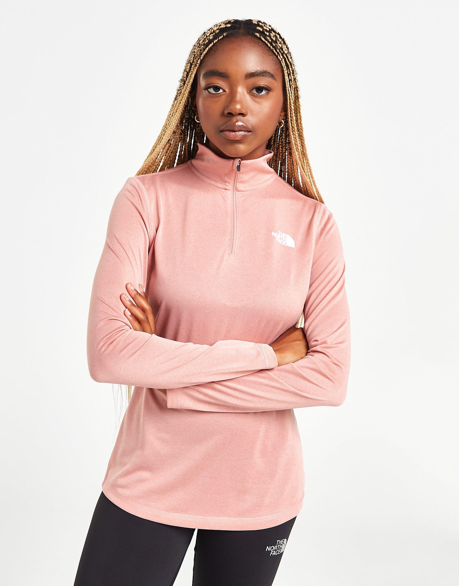 The North Face Rdt 300 Flashdry Colorblocked Fleece in Pink