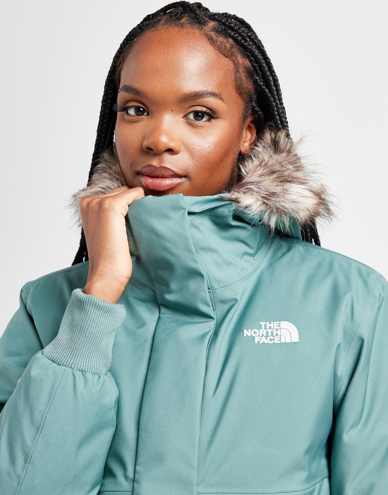 North face green outlet bomber jacket