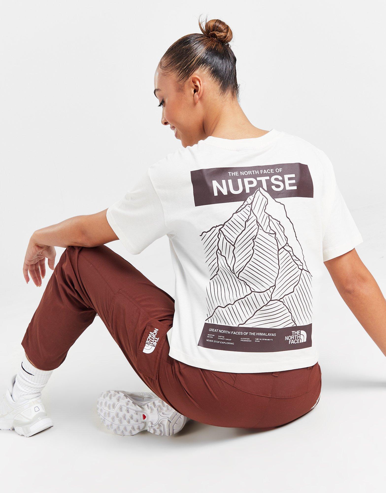 North face nuptse t hot sale shirt