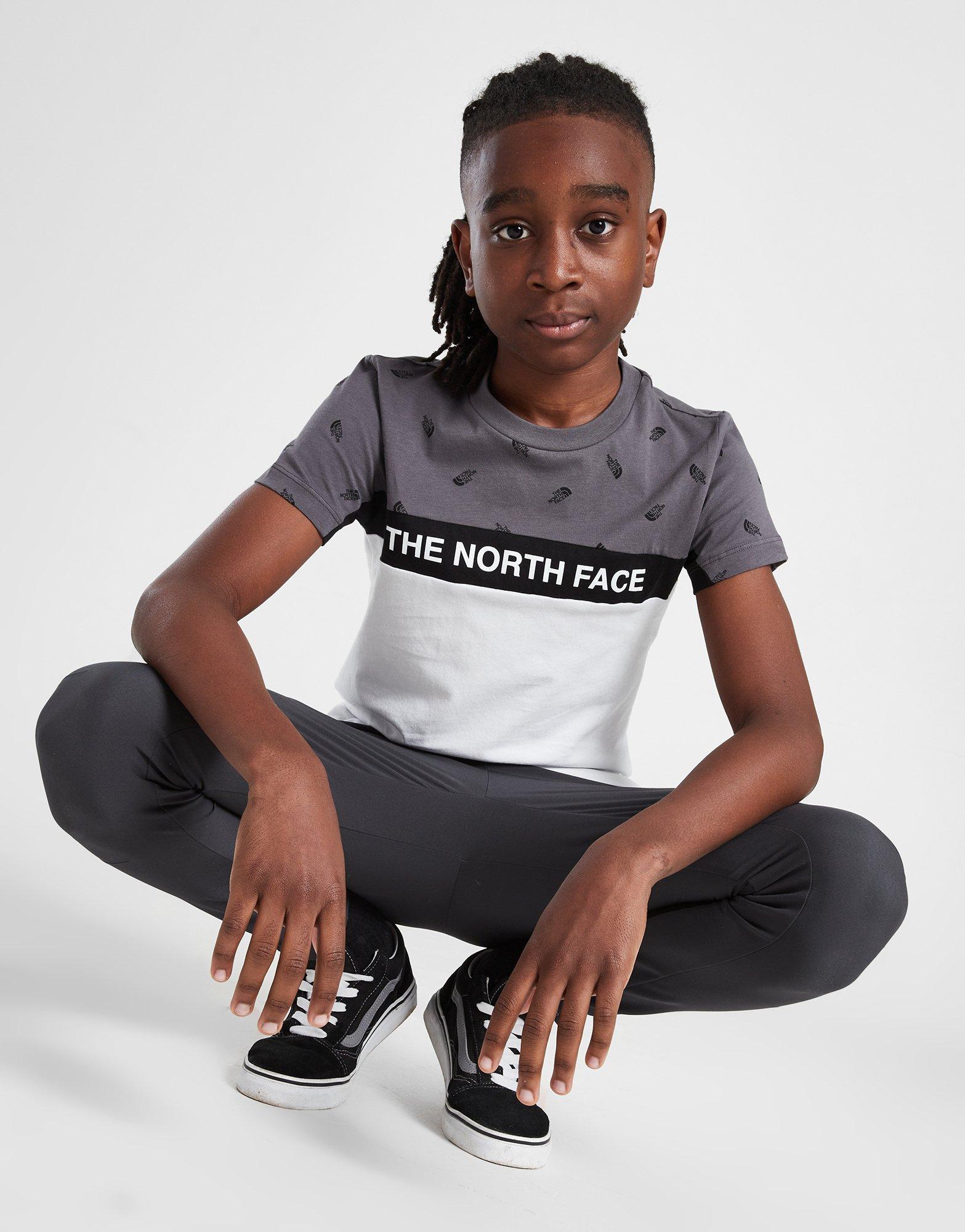 The north face t top shirt junior