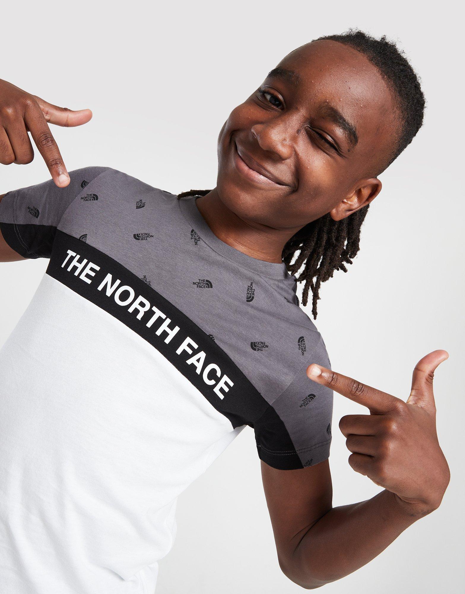 The North Face Colour Block T-Shirt Junior