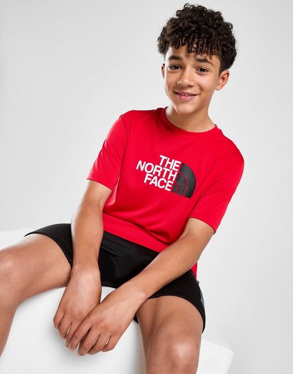 Red The North Face Reaxion Large Logo T-Shirt - JD Sports Global