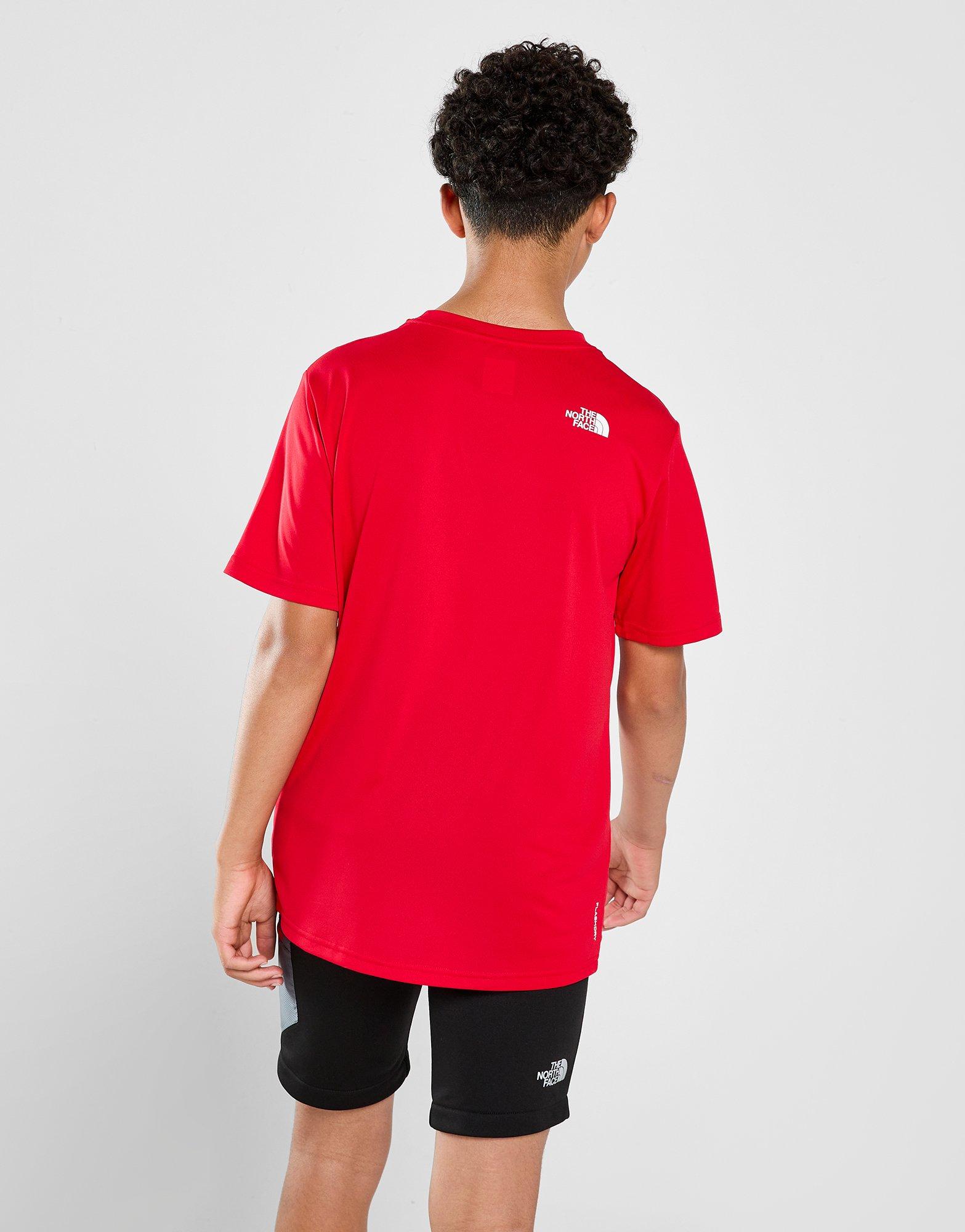 The North Face camiseta Reaxion Large Logo en Rojo