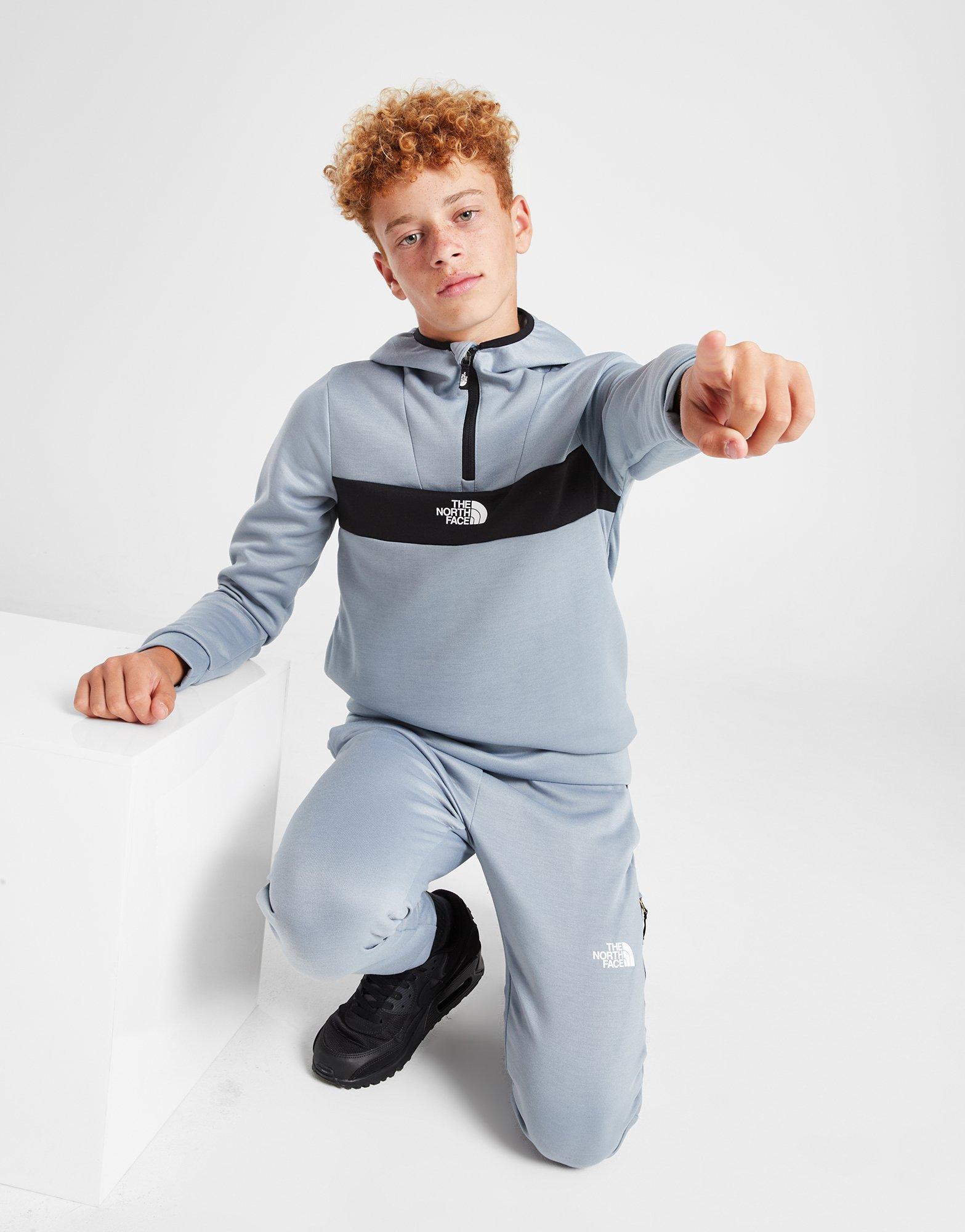 Boys north face tracksuit online