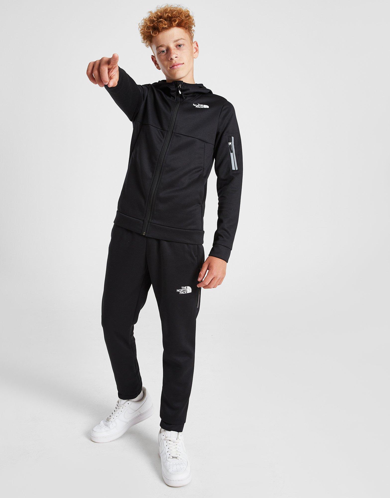 North face cheap full tracksuit junior