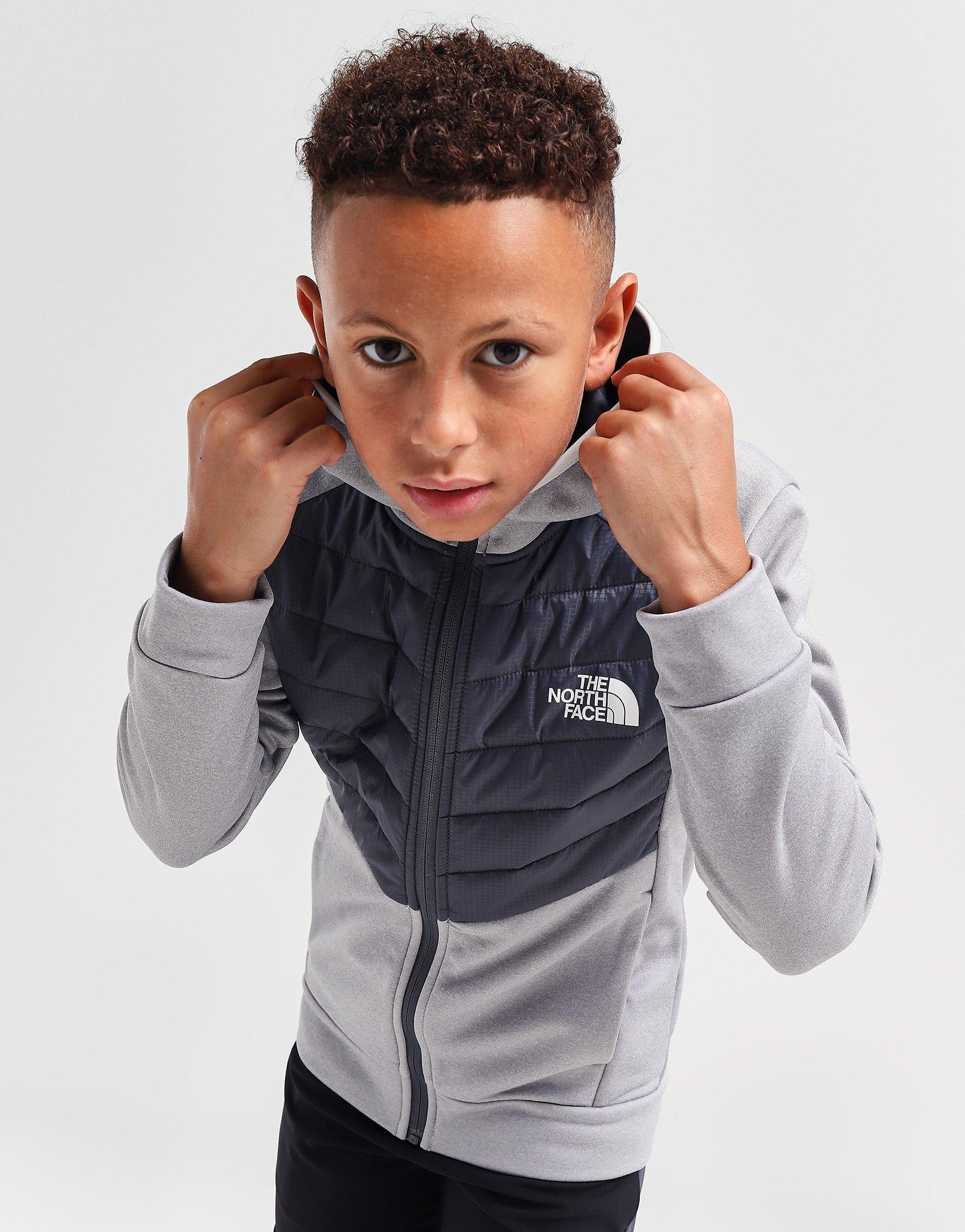 Grey The North Face Mittellegi Hybrid Jacket Junior JD Sports Malaysia