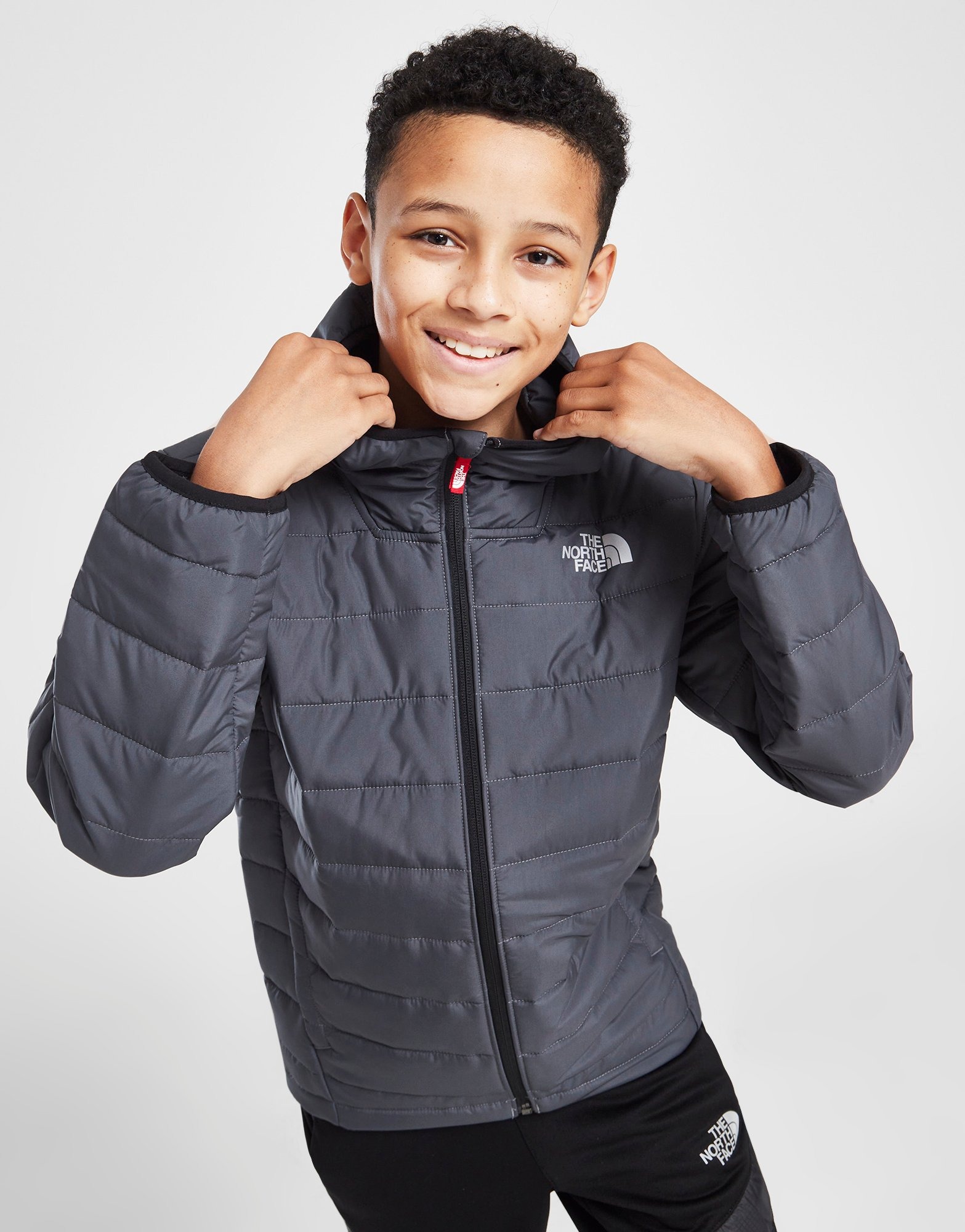 Grå The North Face Padded Jacket Junior JD Sports Danmark