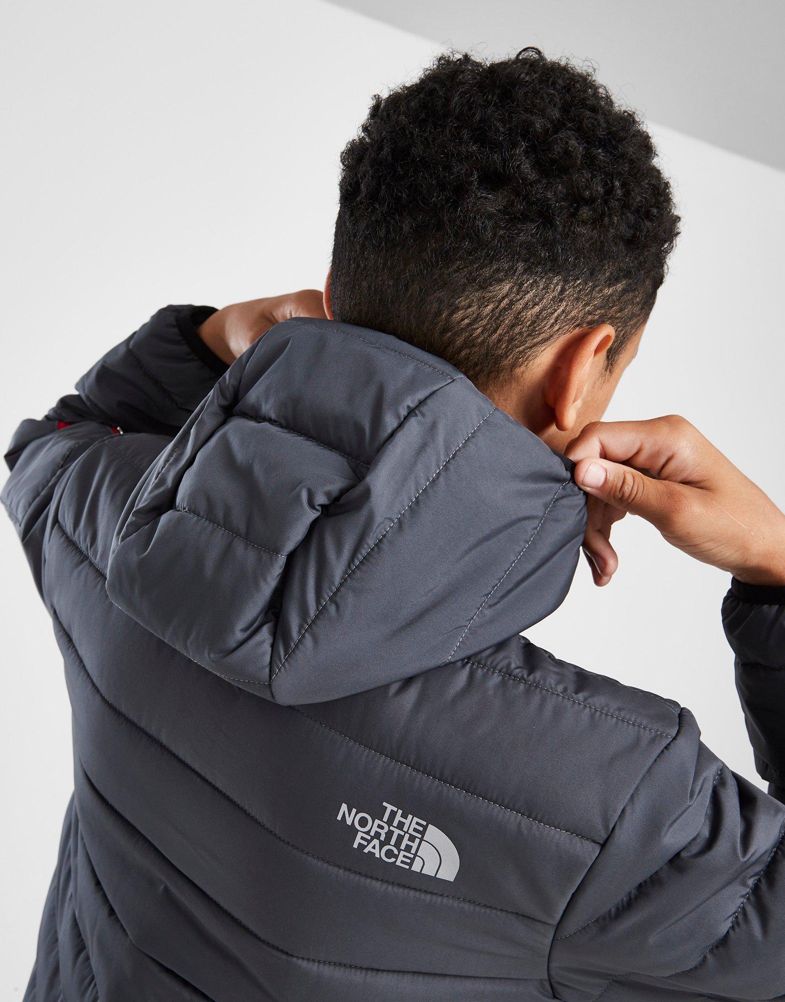 Grey The North Face Padded Jacket Junior