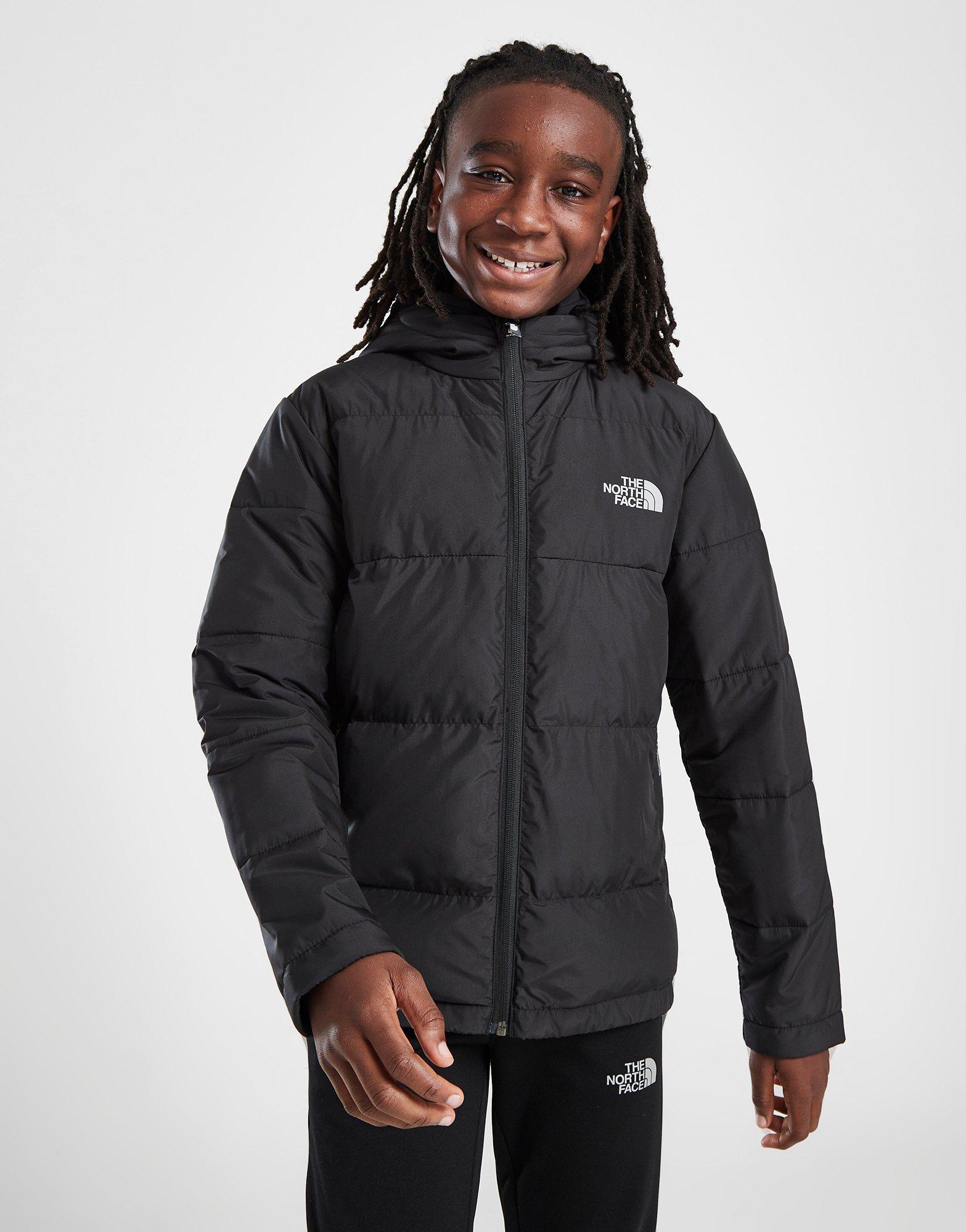 Black north store face coat junior