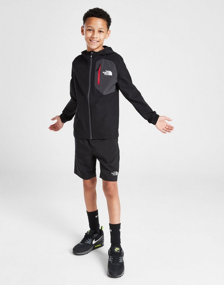 Black The North Face Performance Woven Jacket Junior | JD Sports UK