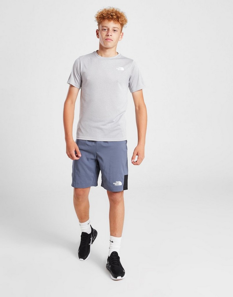 Grey The North Face Reaxion Poly T-Shirt Junior | JD Sports UK