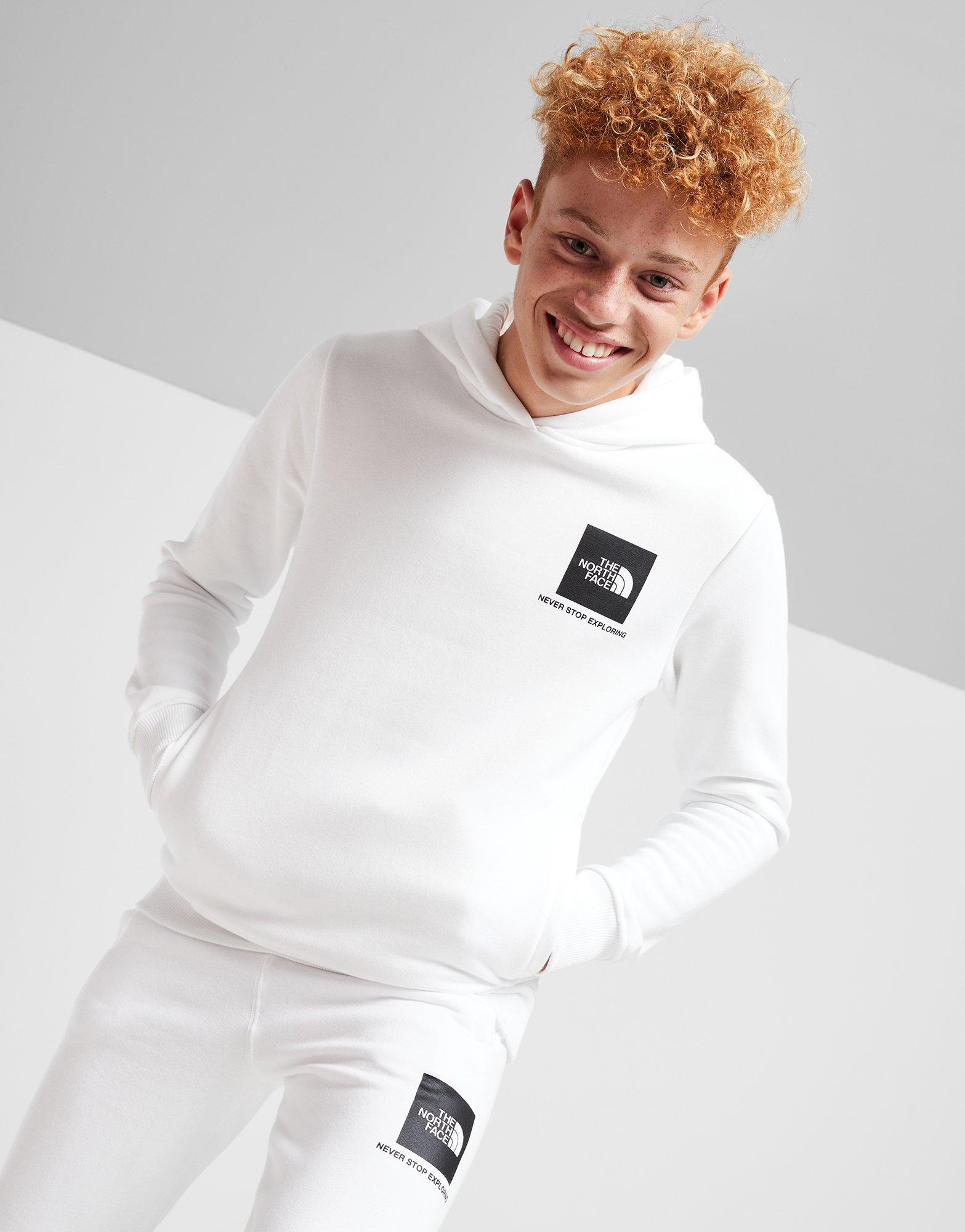 Sweat à capuche Blanc ES GRAPHIC The North Face Chez DM'sports