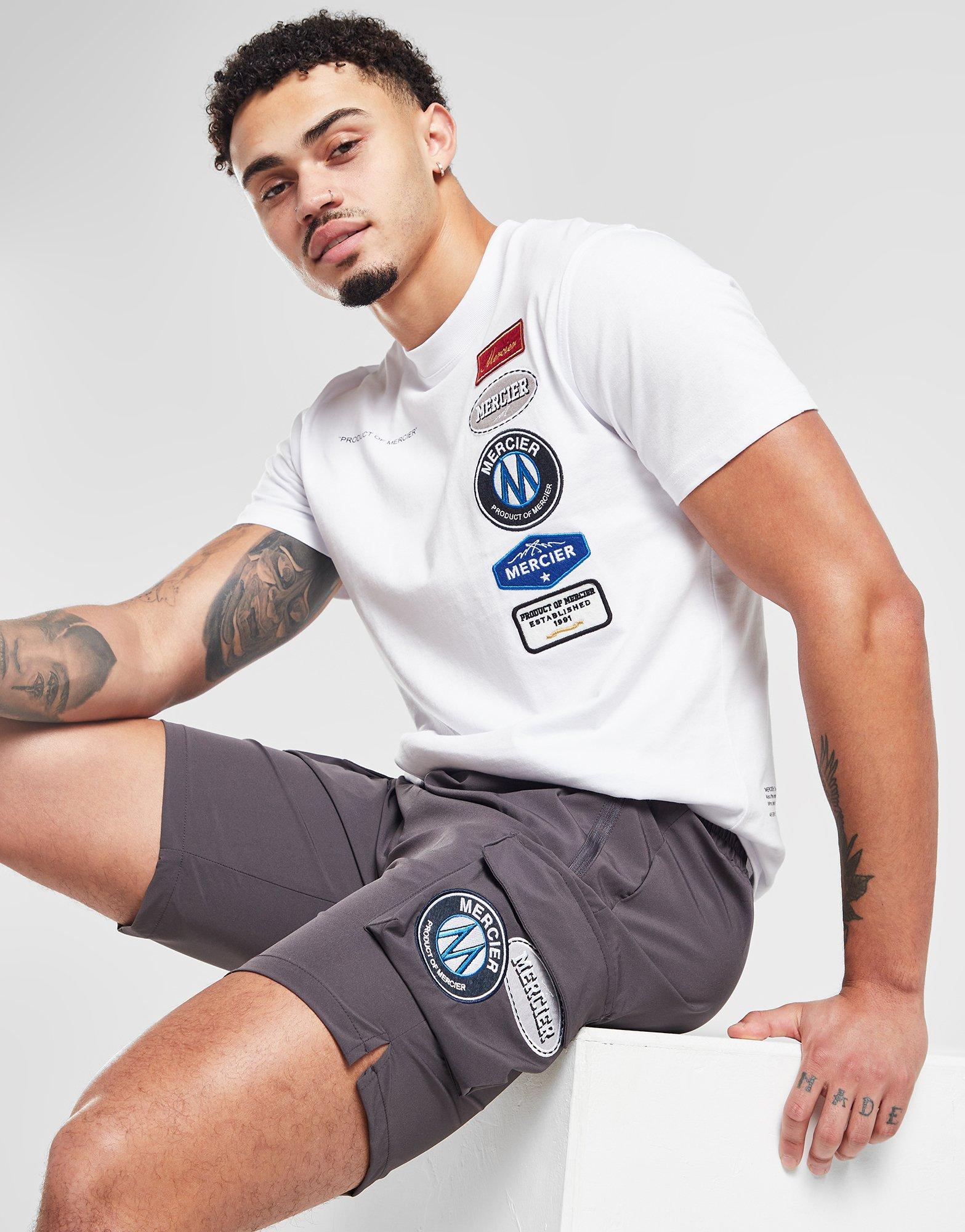 MERCIER Cargo Shorts en Gris