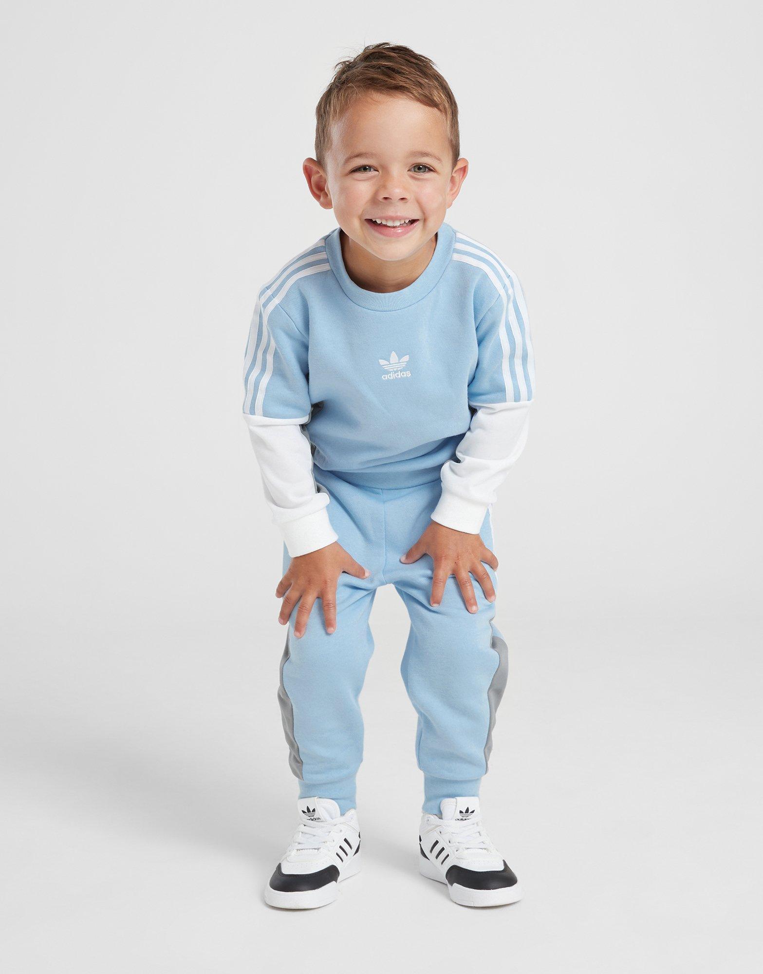 adidas Originals Chevron Colour Block Crew Tracksuit Infant
