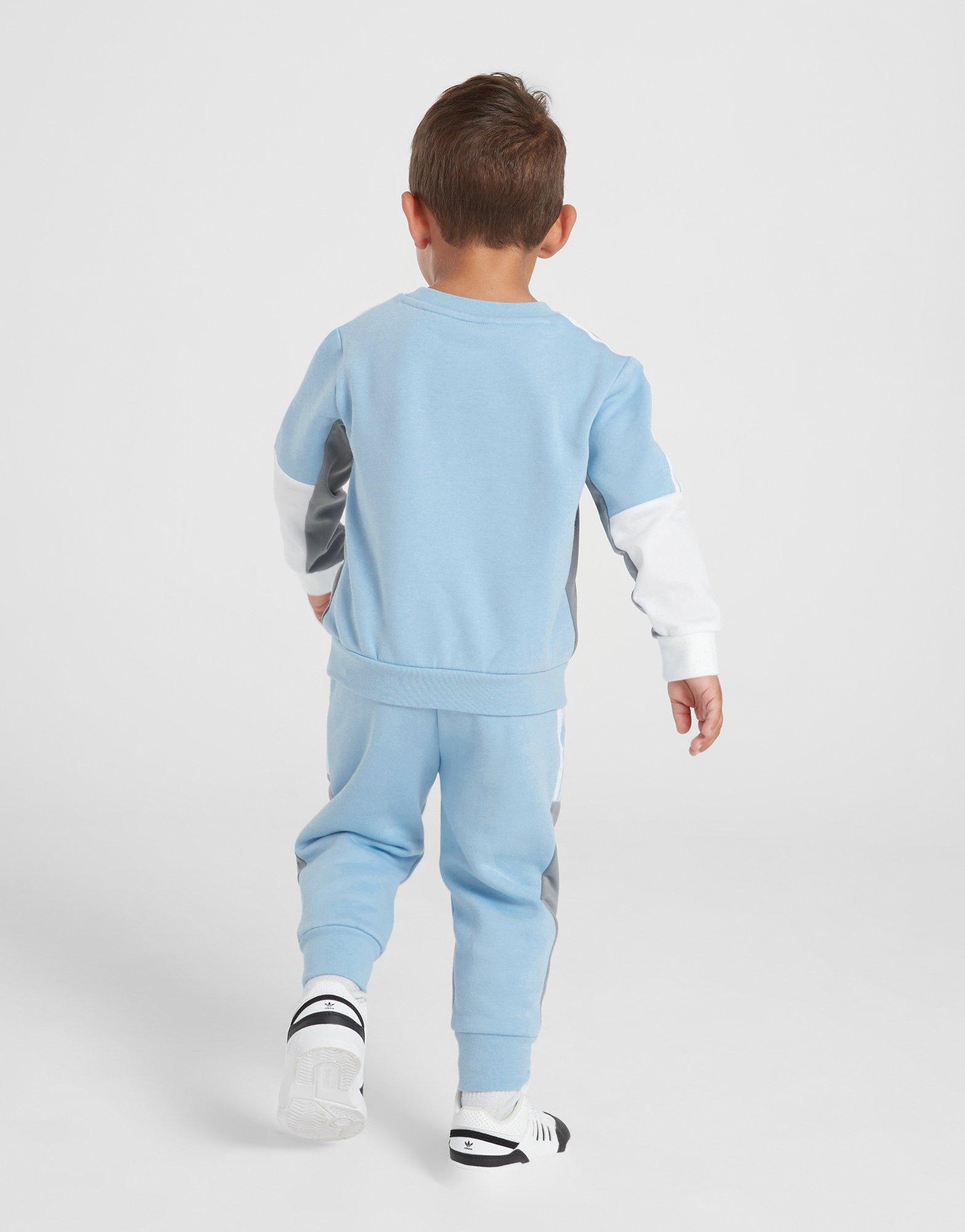 adidas Originals Chevron Colour Block Crew Tracksuit Infant