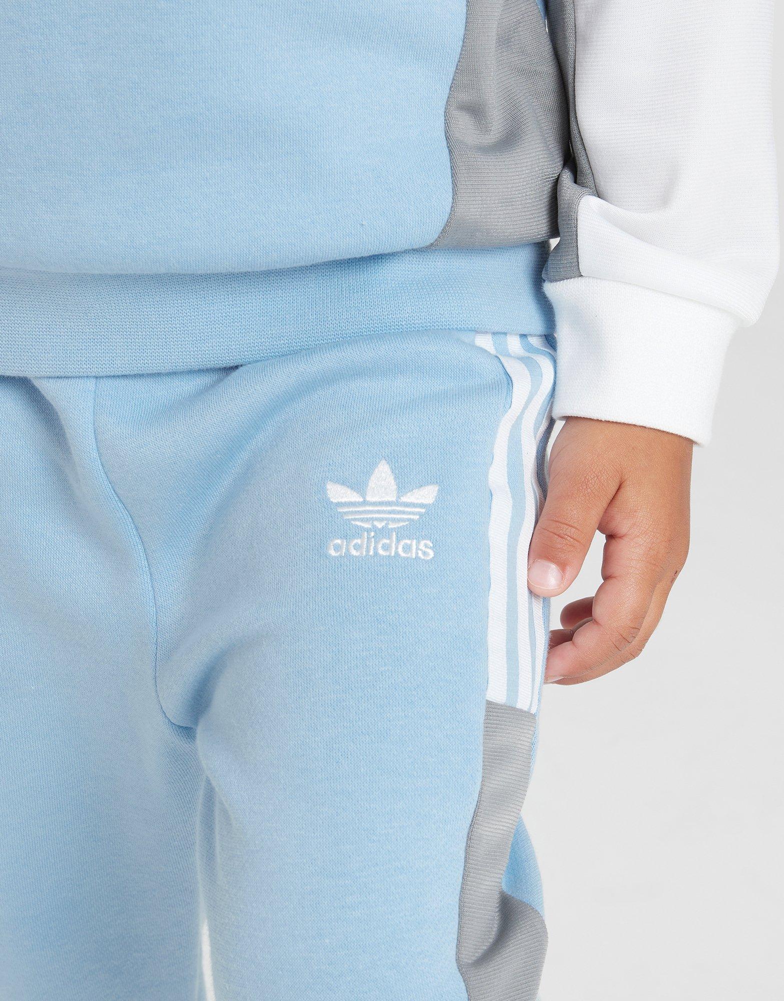 adidas Originals Chevron Colour Block Crew Tracksuit Infant