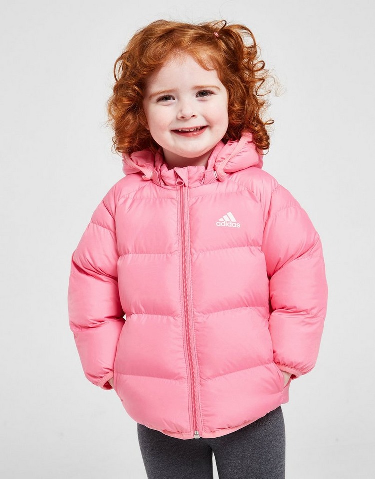 adidas Girls' Badge Of Sport Padded Jacket Infant