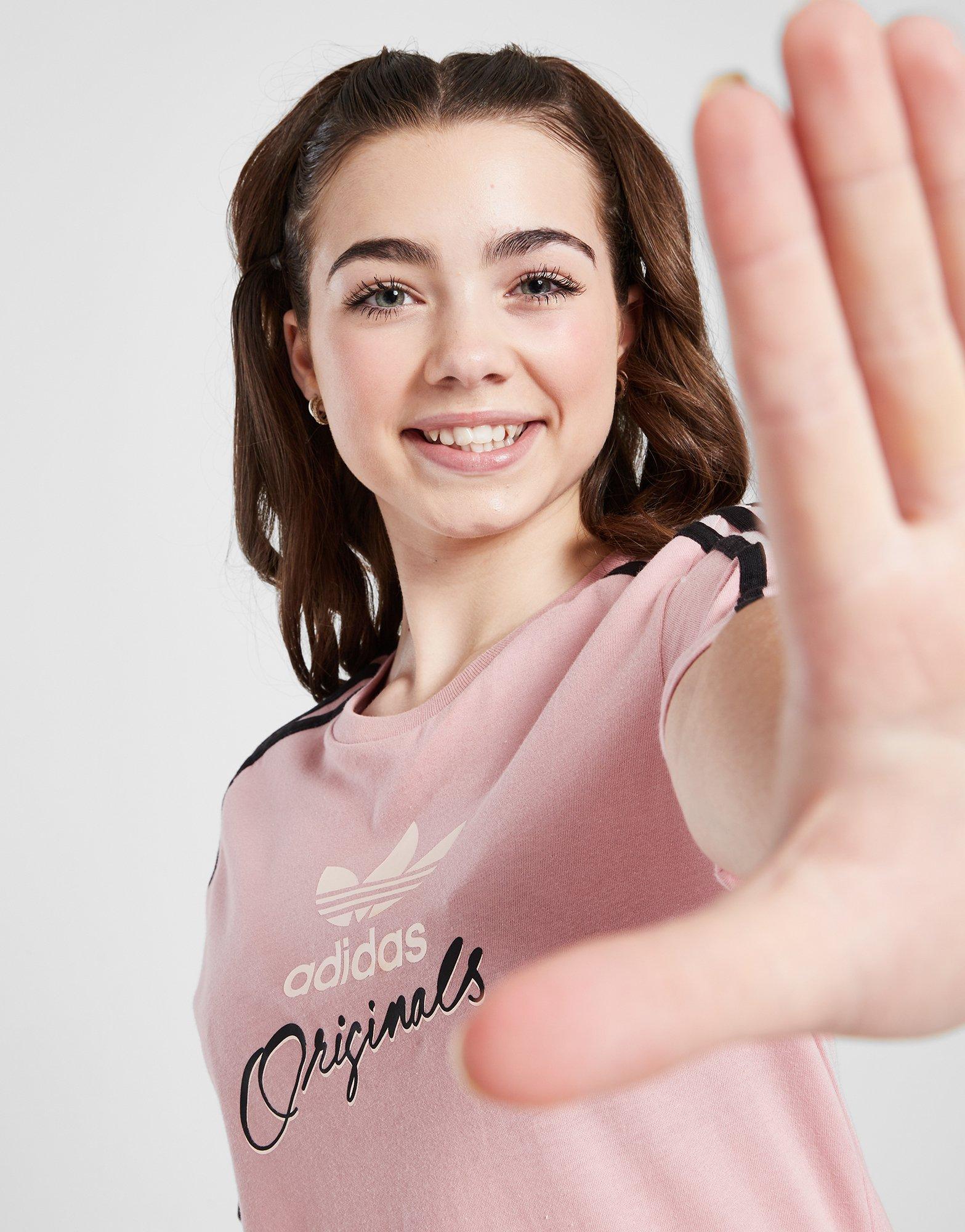 adidas Originals Girls' Collegiate T-Shirt Junior