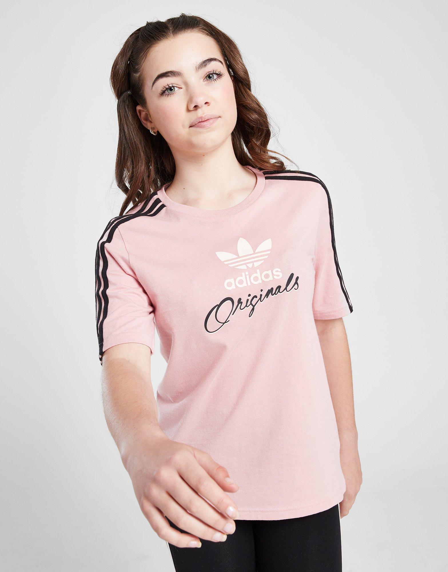 adidas Originals Girls' Collegiate T-Shirt Junior