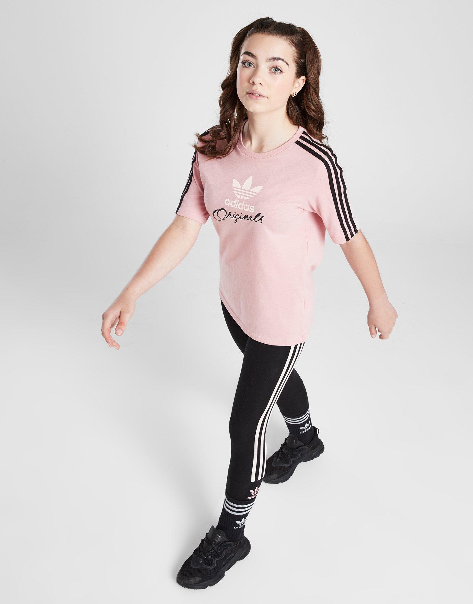 adidas Originals Girls' Collegiate T-Shirt Junior