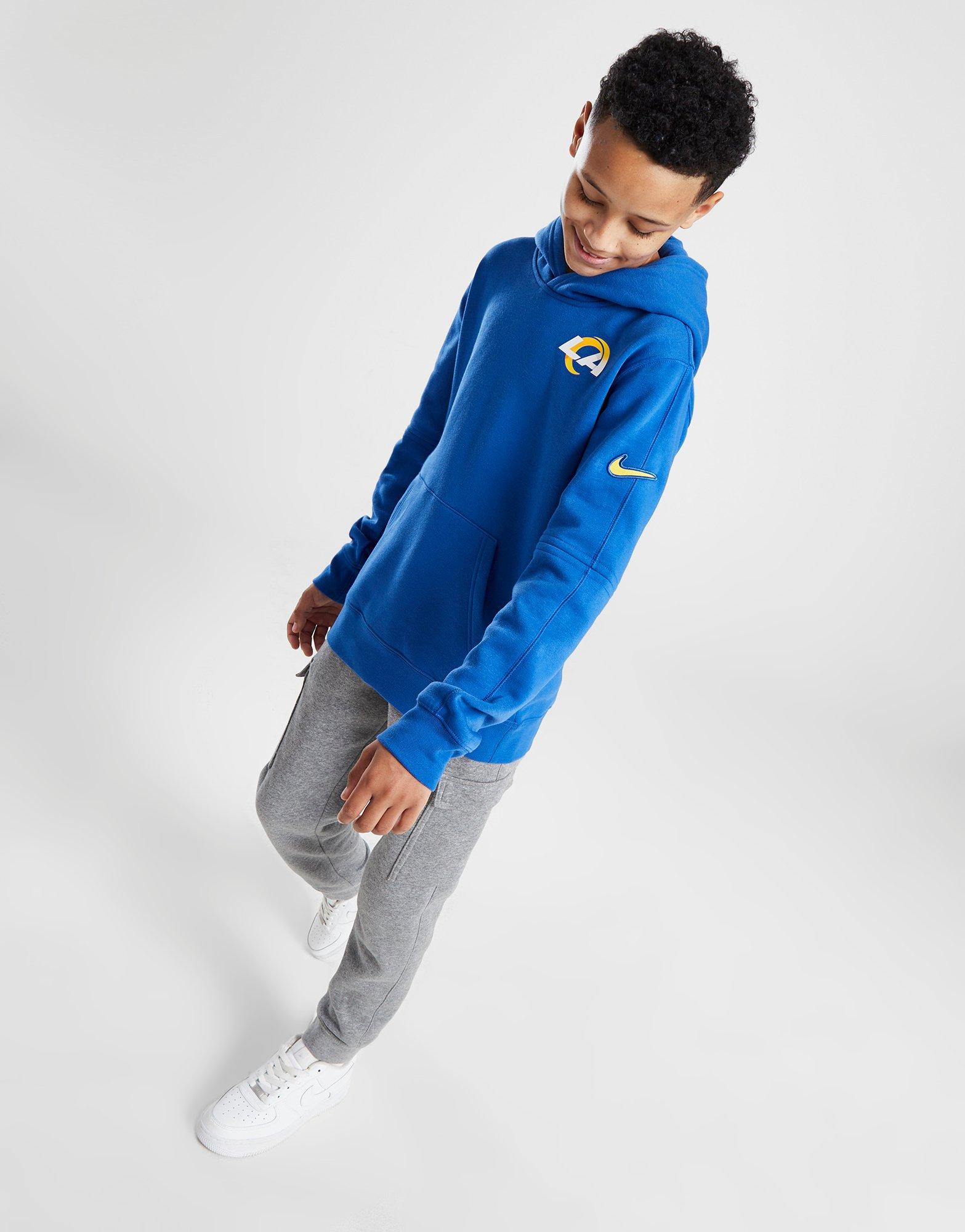 Blue nike hoodie and sweatpants hot sale