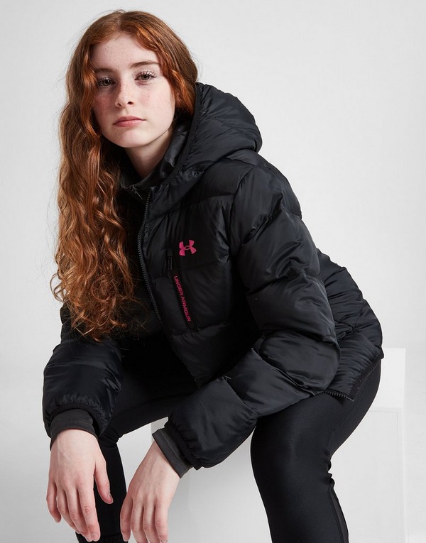Black Under Armour Girls\' Padded Jacket Junior | JD Sports UK