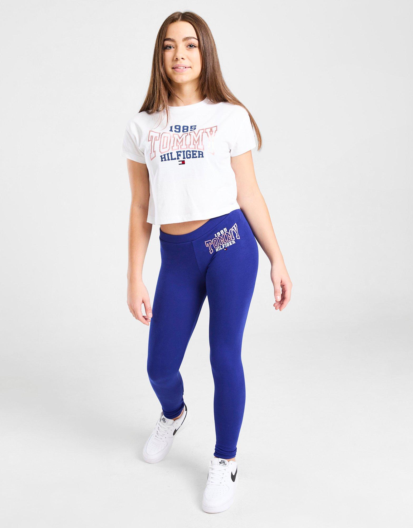 Tommy Hilfiger Girls' Varsity 1985 Leggings Junior
