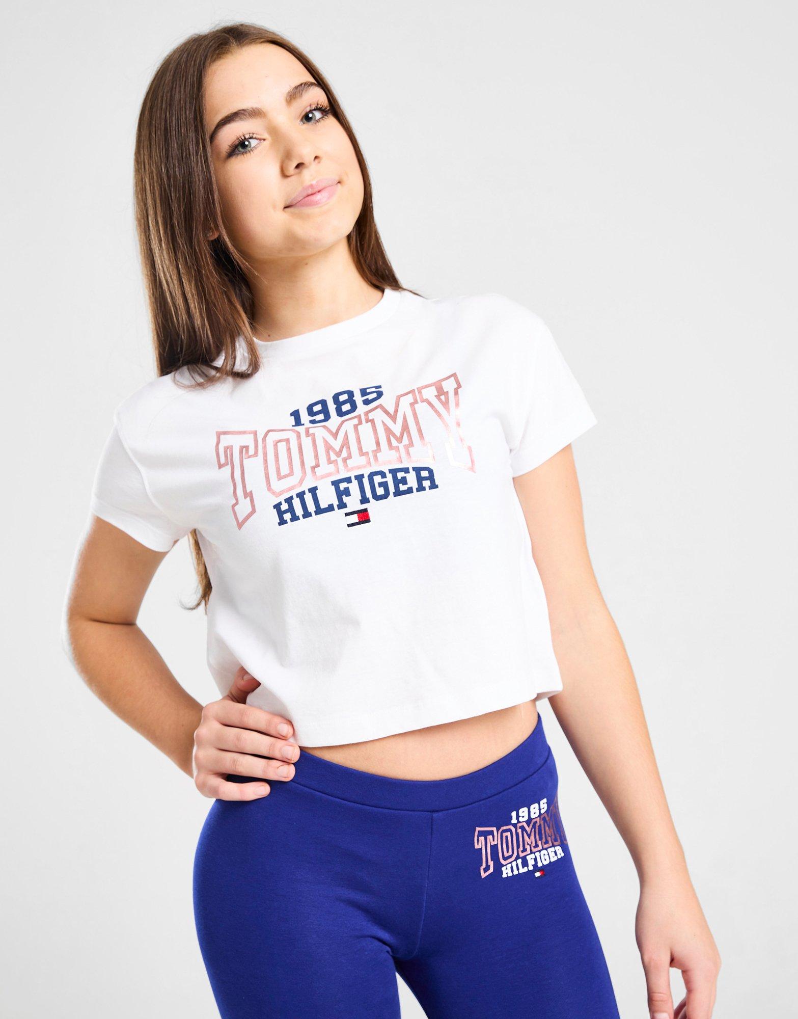 Tommy Hilfiger Girls' Varsity 1985 T-Shirt Junior