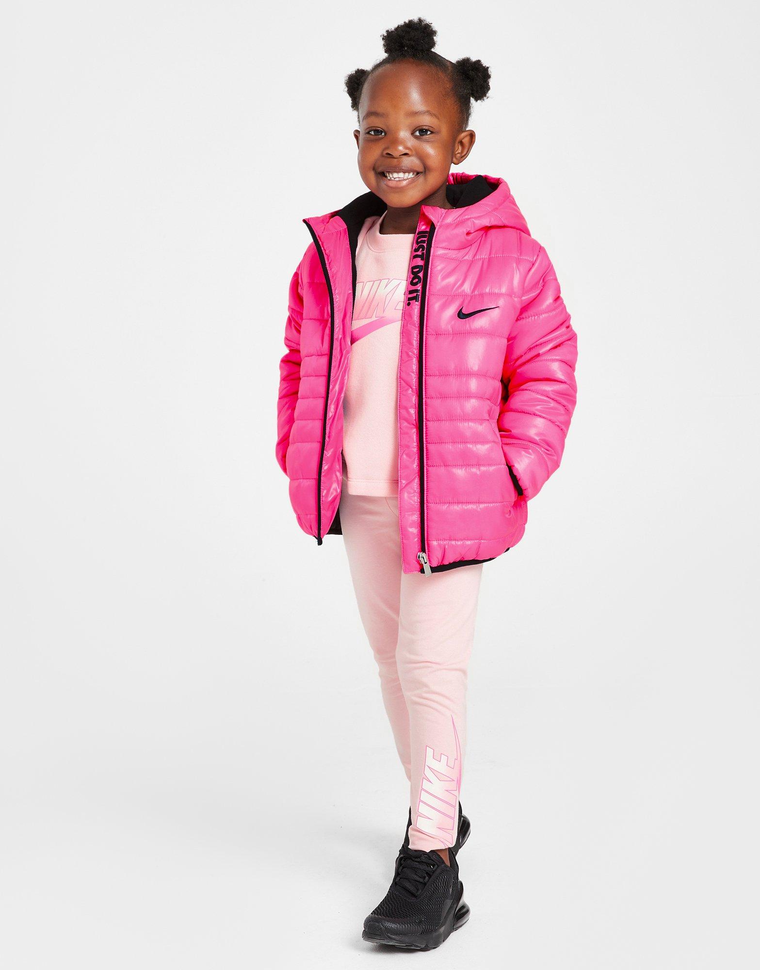 Girls nike best sale bubble coat