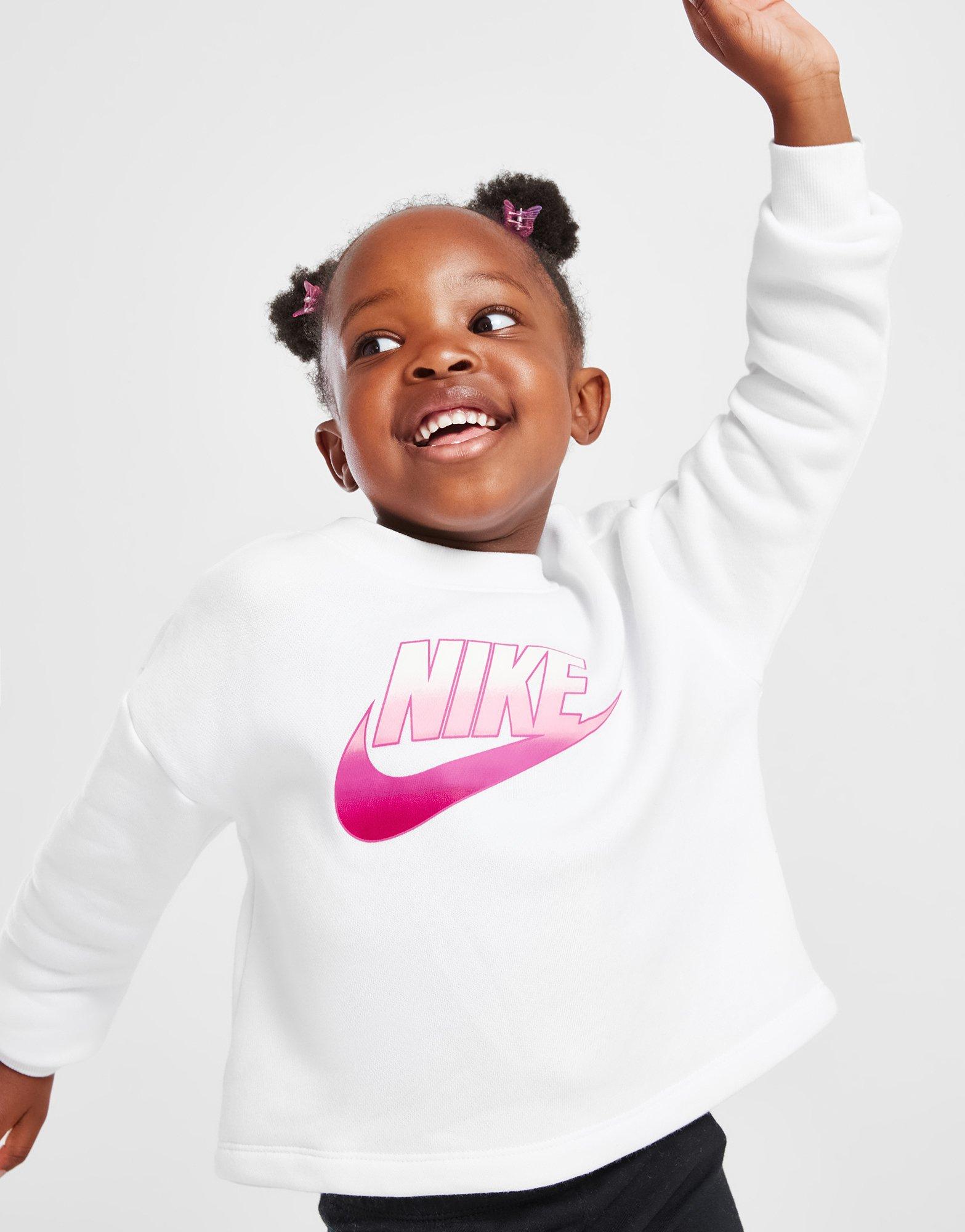 Nike Girls' Fade Logo Sweatshirt/Leggings Set Children