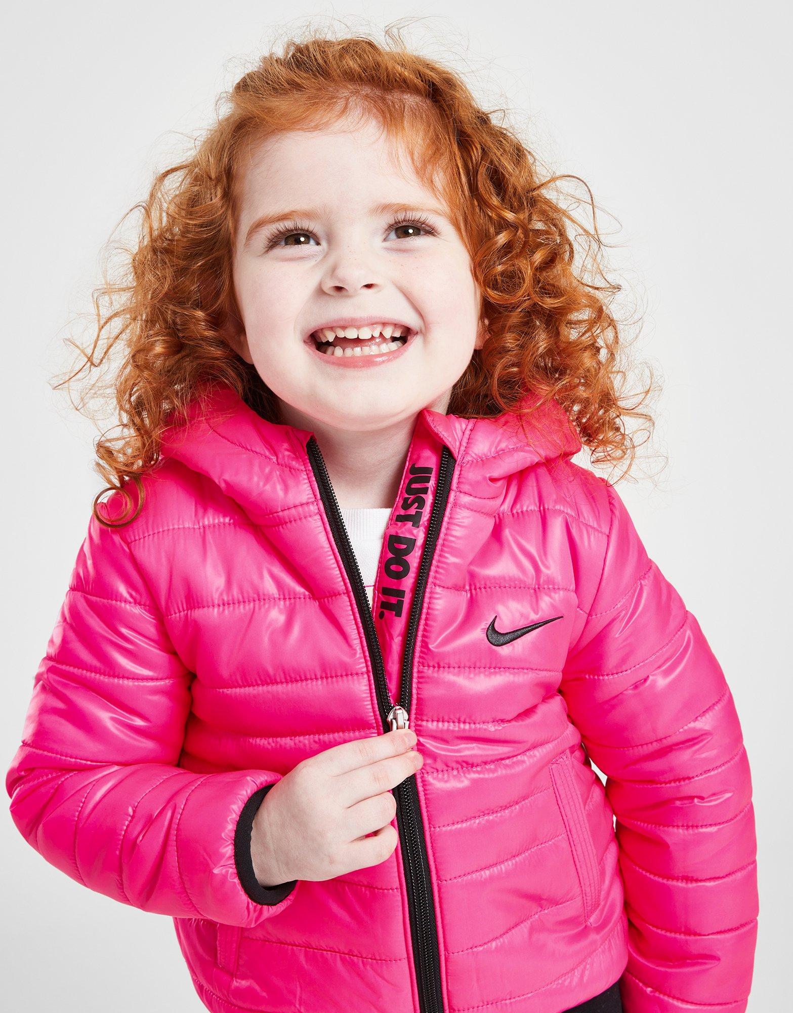 Pink Nike Girls Padded Jacket Infant JD Sports UK