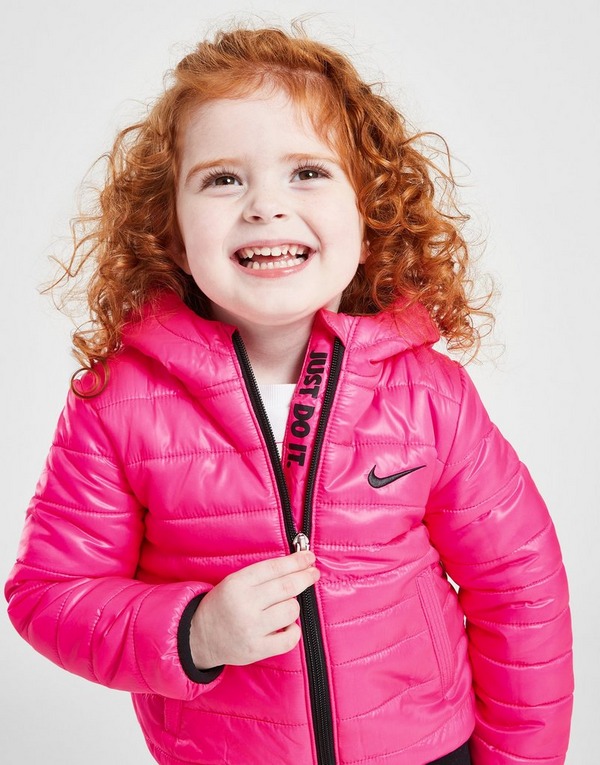 Pink Nike Girls' Padded Jacket Infant