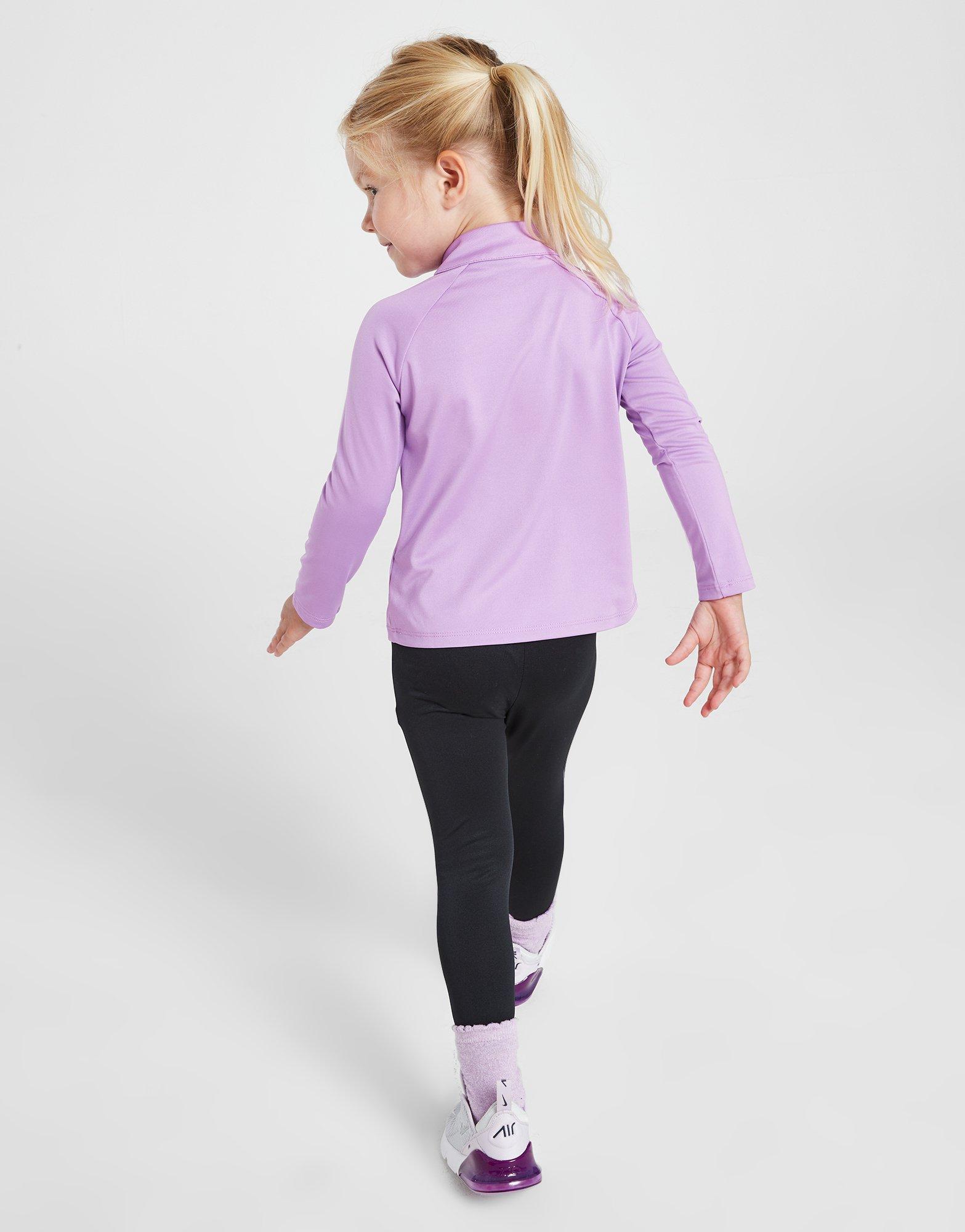 Nike Girls' Pacer 1/4 Zip Top/Leggings Set Infant