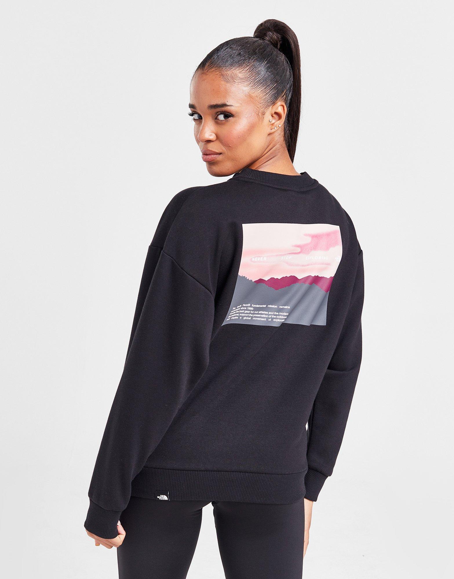 Black The North Face Sunset Box Crew Sweatshirt - JD Sports Global