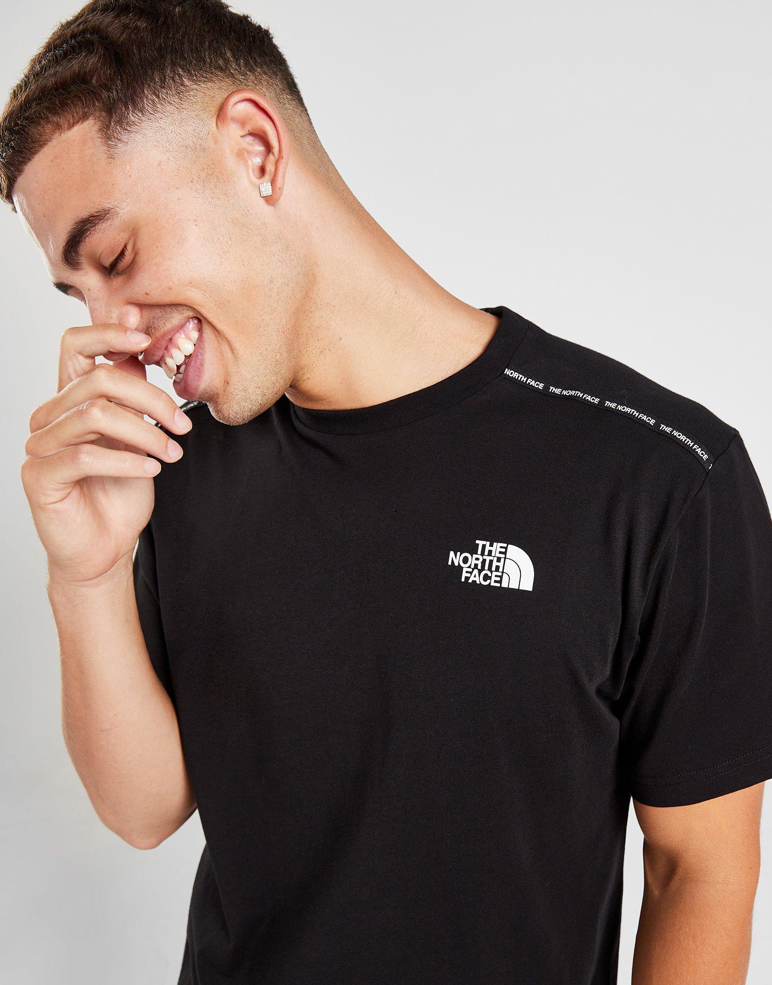 The north face on sale black t shirt