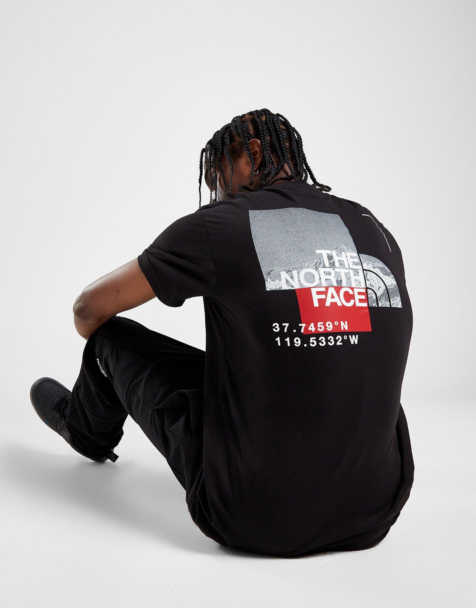 THE NORTH FACE TNF SINGAPORE GPS TEE T-SHIRT (BLACK)